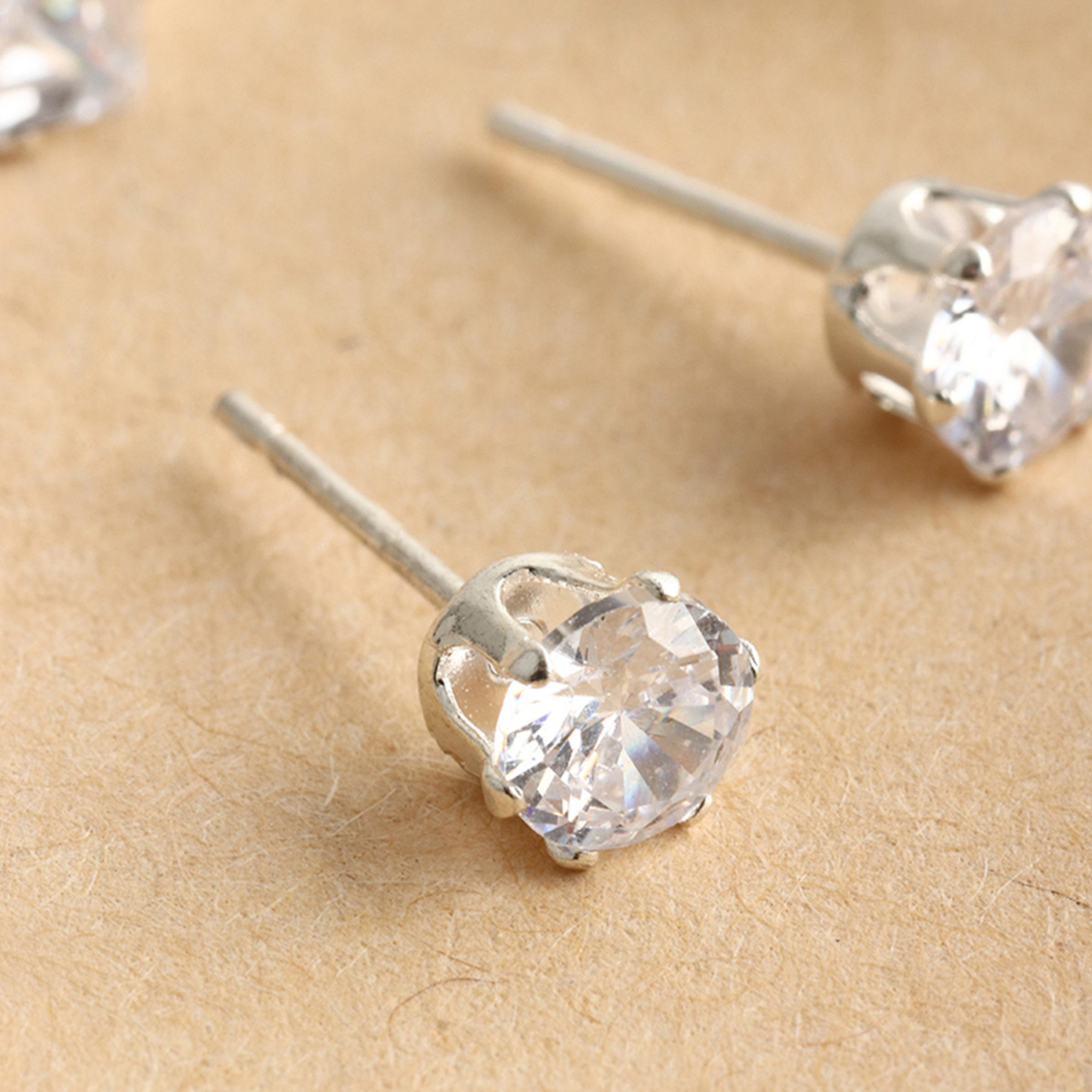 Take Two Set of 4 - Rhinestone Stud Earrings-women-watchesandjewellery-jewellery-earrings-image-4