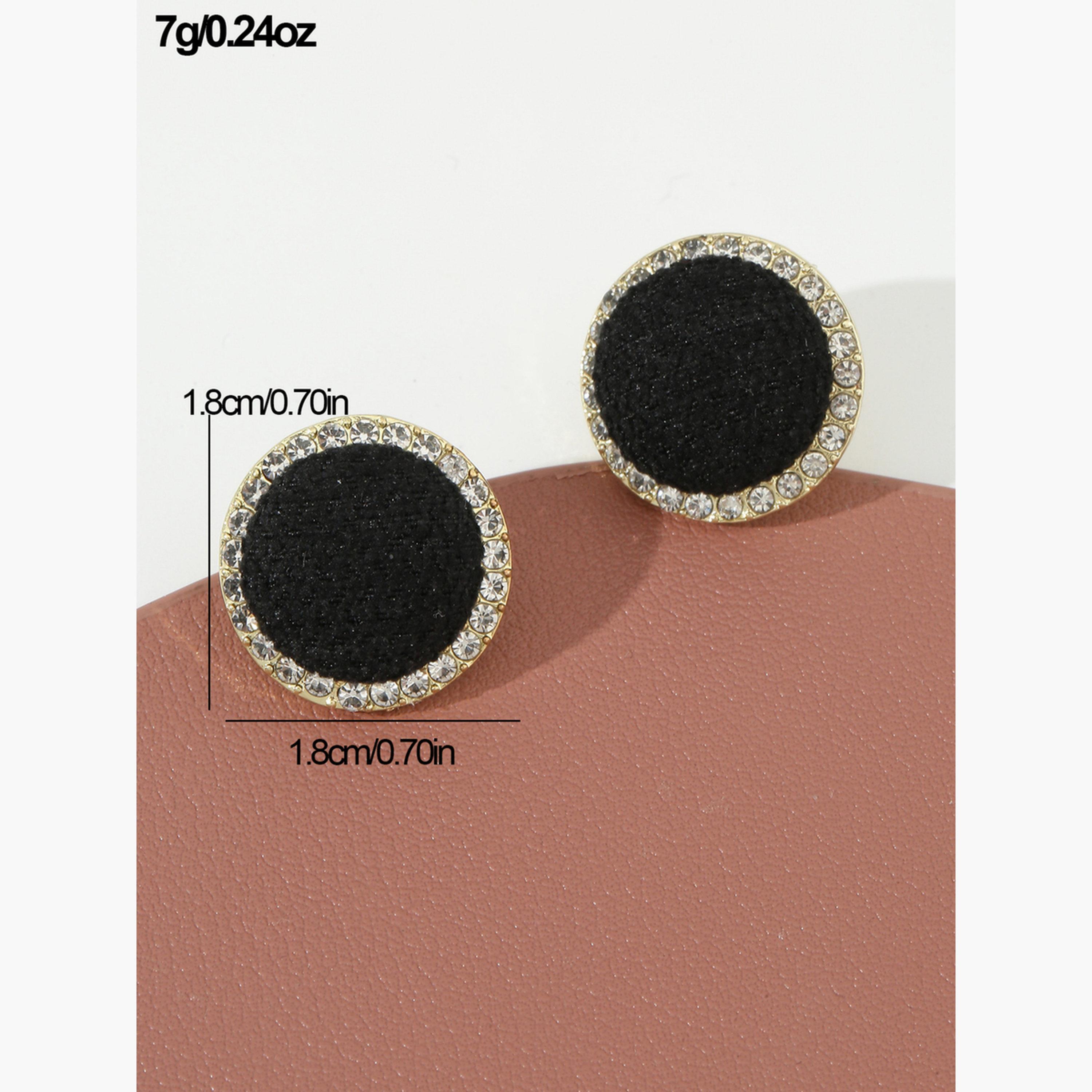 أقراط دائرية سوداء مزينة-women-watchesandjewellery-jewellery-earrings-image-6