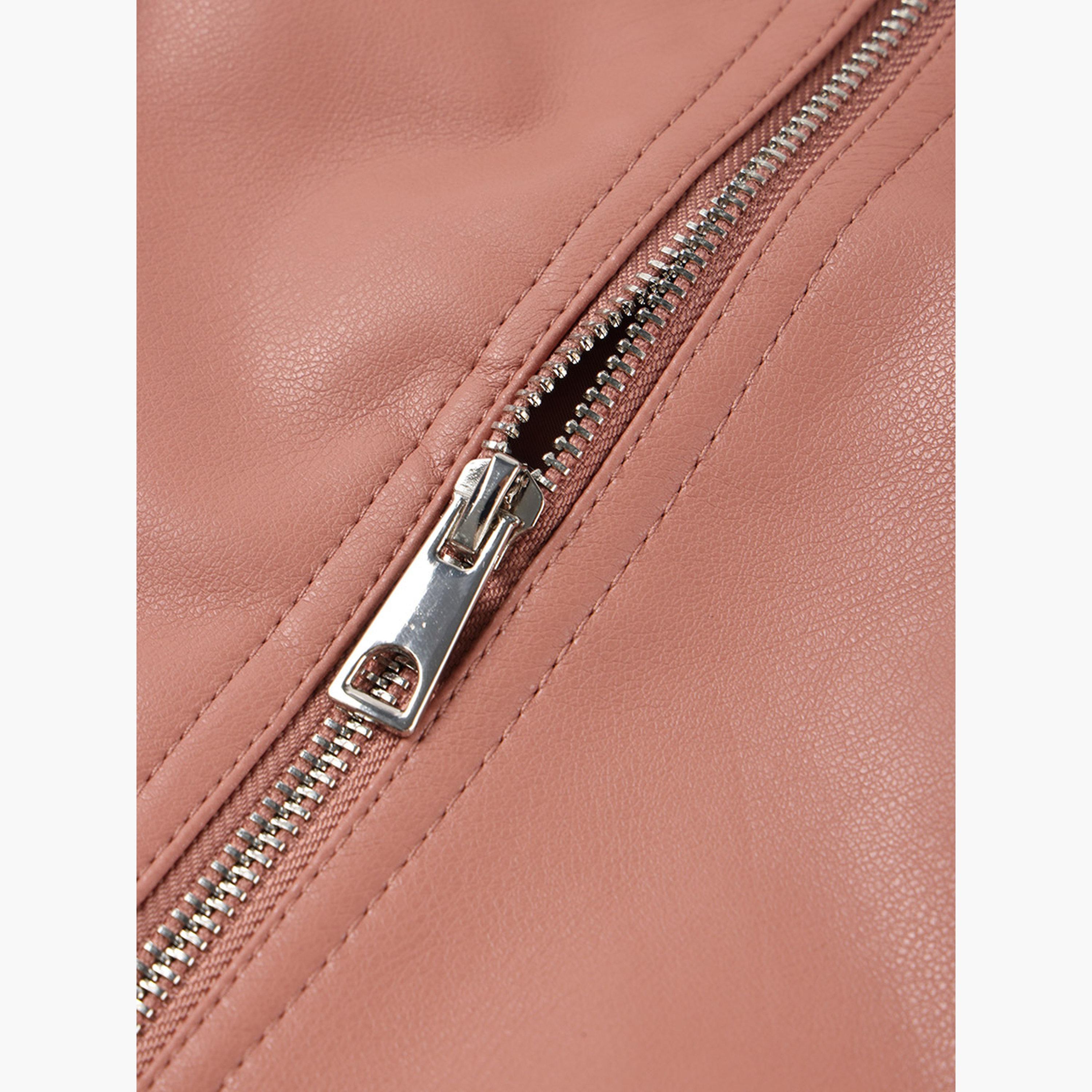 Take Two Solid High Neck Long Sleeves Women's Zip Up Jacket-women-winterwear-coatsandjackets-jackets-image-6