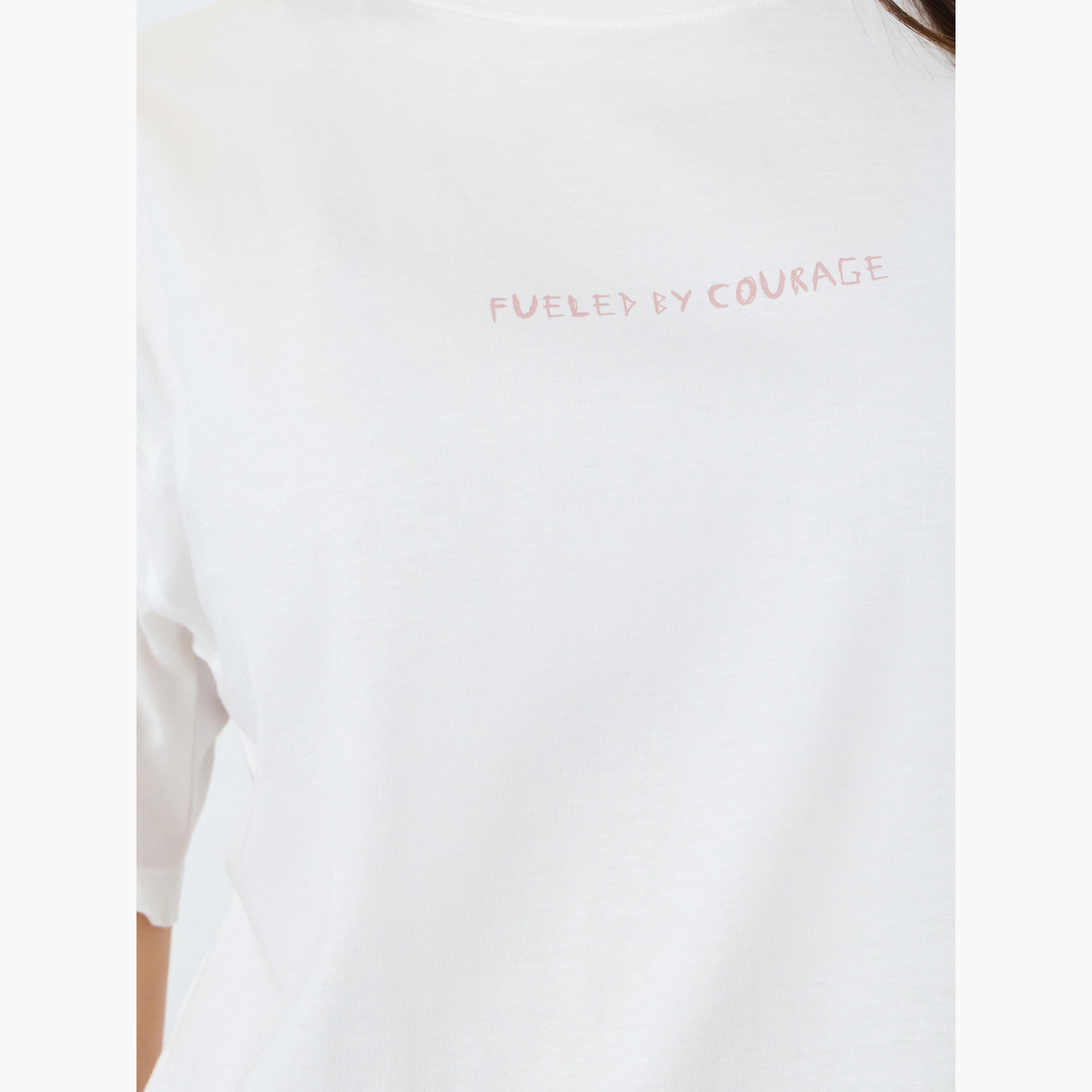 تيشيرت قطن بطبعة جرافيك وأكمام قصيرة-women-clothing-tshirts-image-4