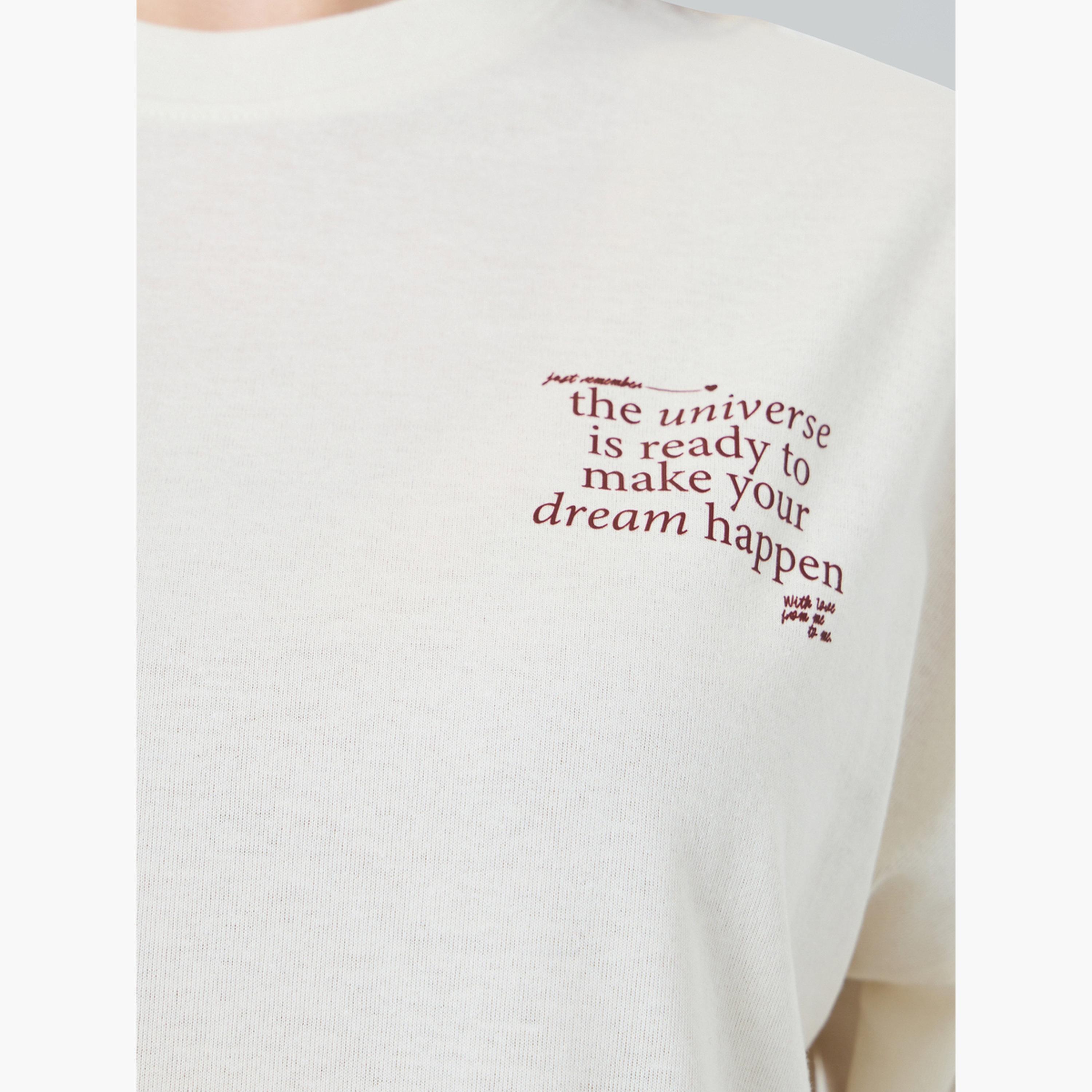 Styli Women Off White Slogan Oversized T-Shirt-women-clothing-tshirts-image-4