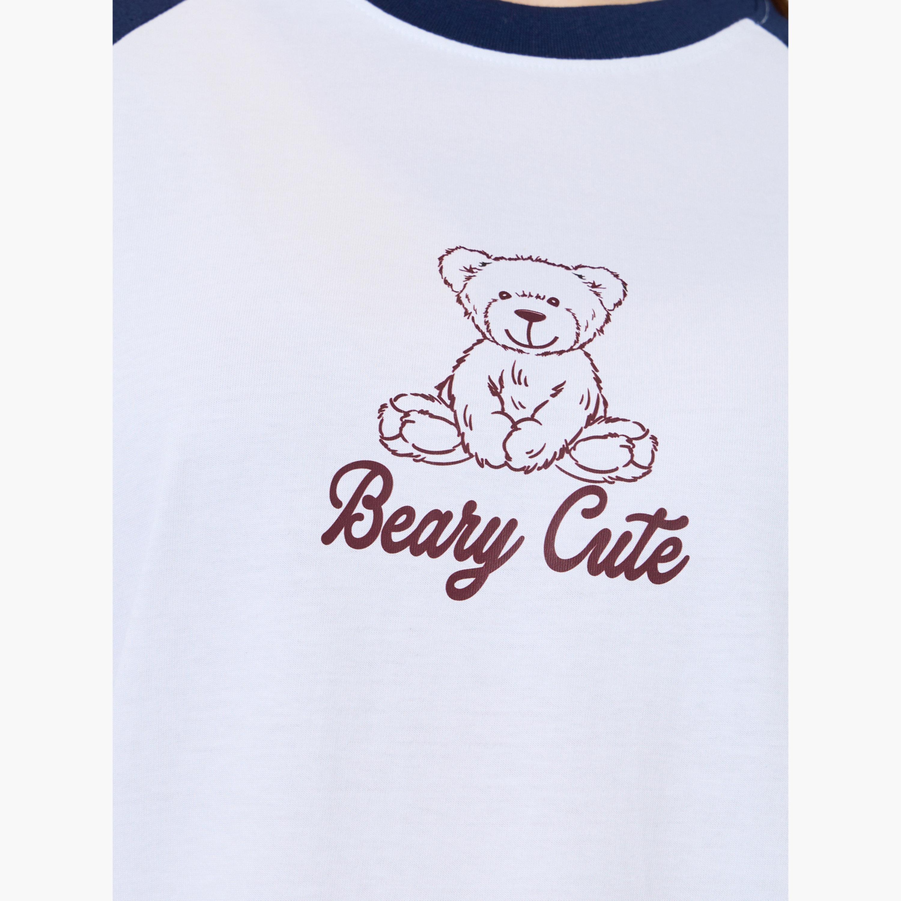 Styli Women Graphic Raglan Sleeve Oversized T-Shirt-women-clothing-tshirts-image-4