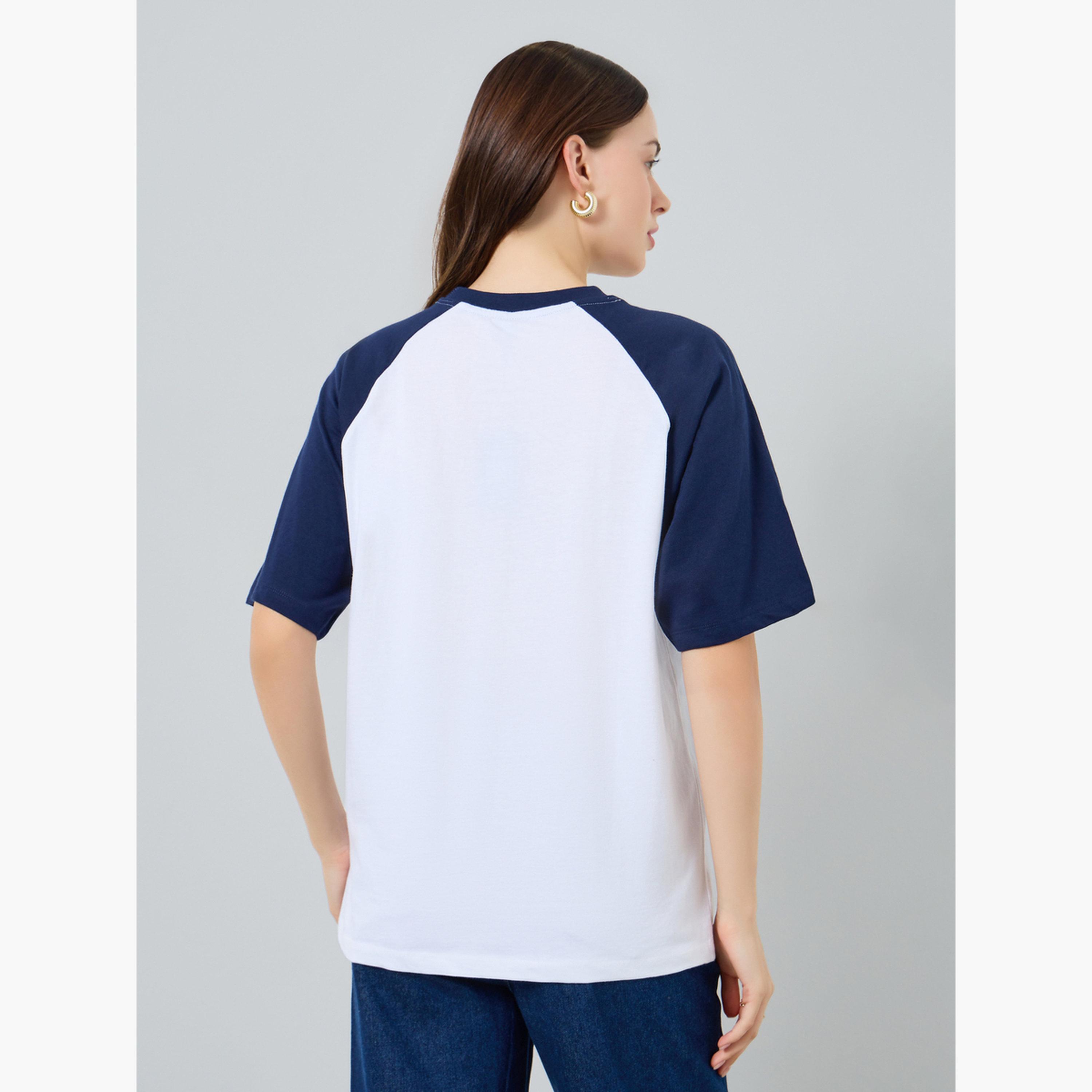 Styli Women Graphic Raglan Sleeve Oversized T-Shirt-women-clothing-tshirts-image-5