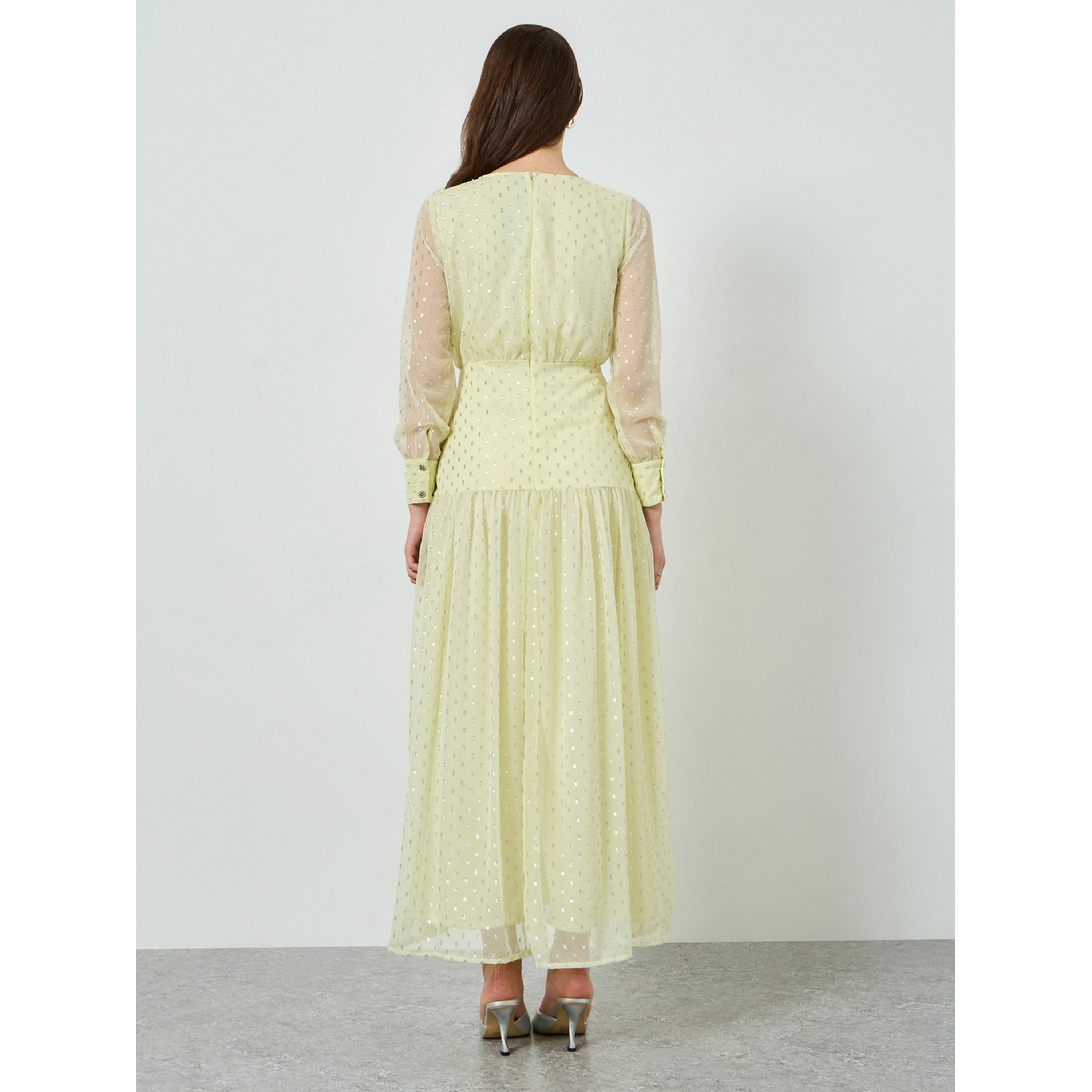 Styli Women Lurex Design A-Line Maxi Dress-women-clothing-dresses-image-4
