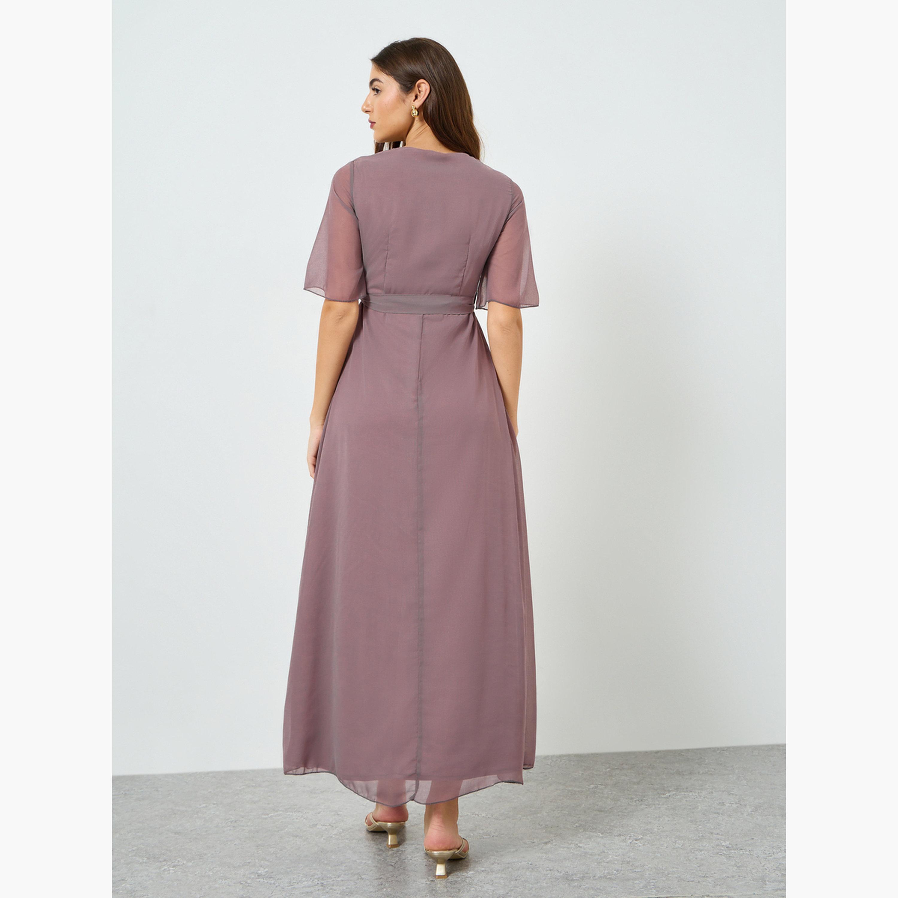 فستان طويل مع رباط خصر-women-clothing-dresses-image-3