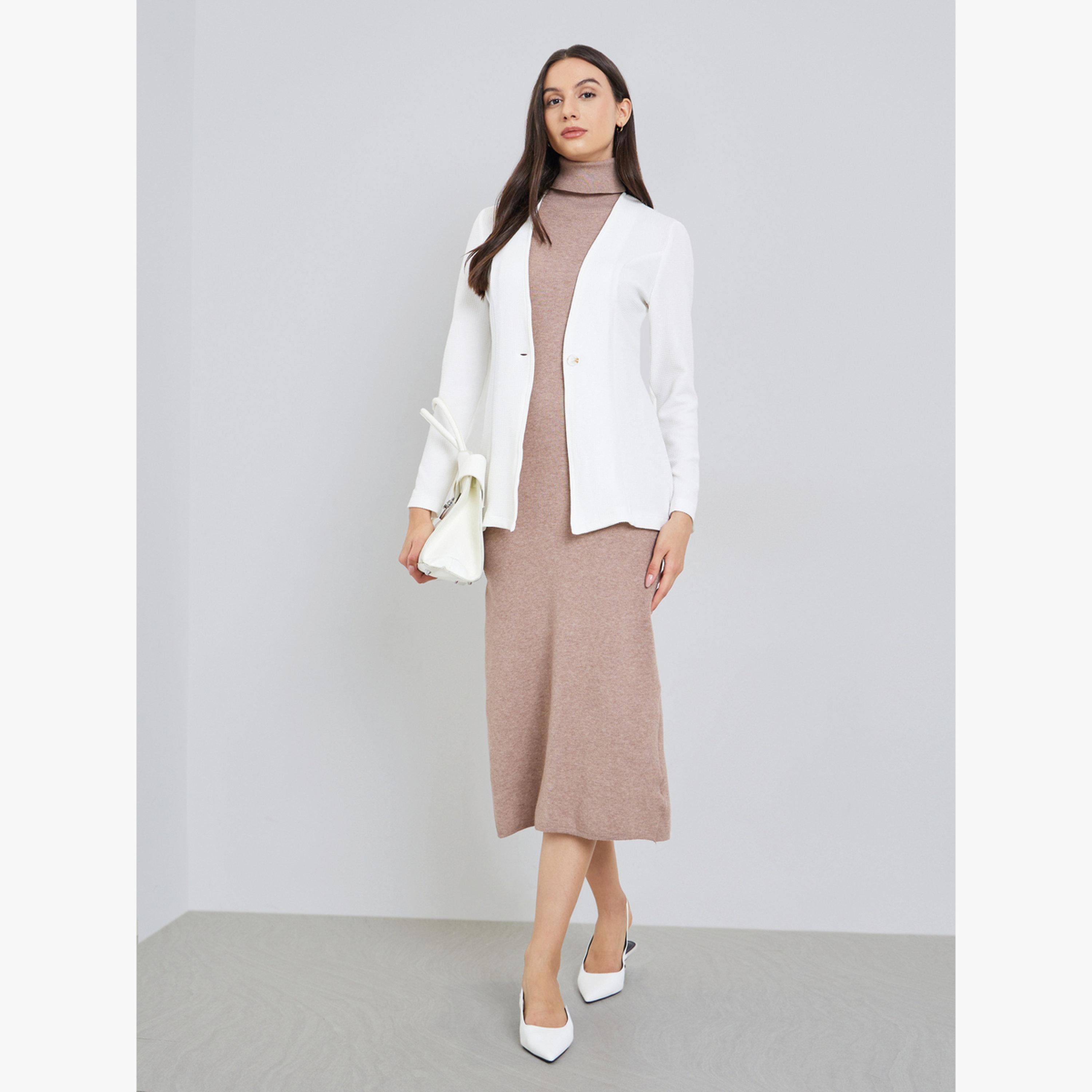 Take Two Solid Fitted Long Sleeve Blazer-women-clothing-coatsandjackets-blazers-image-2