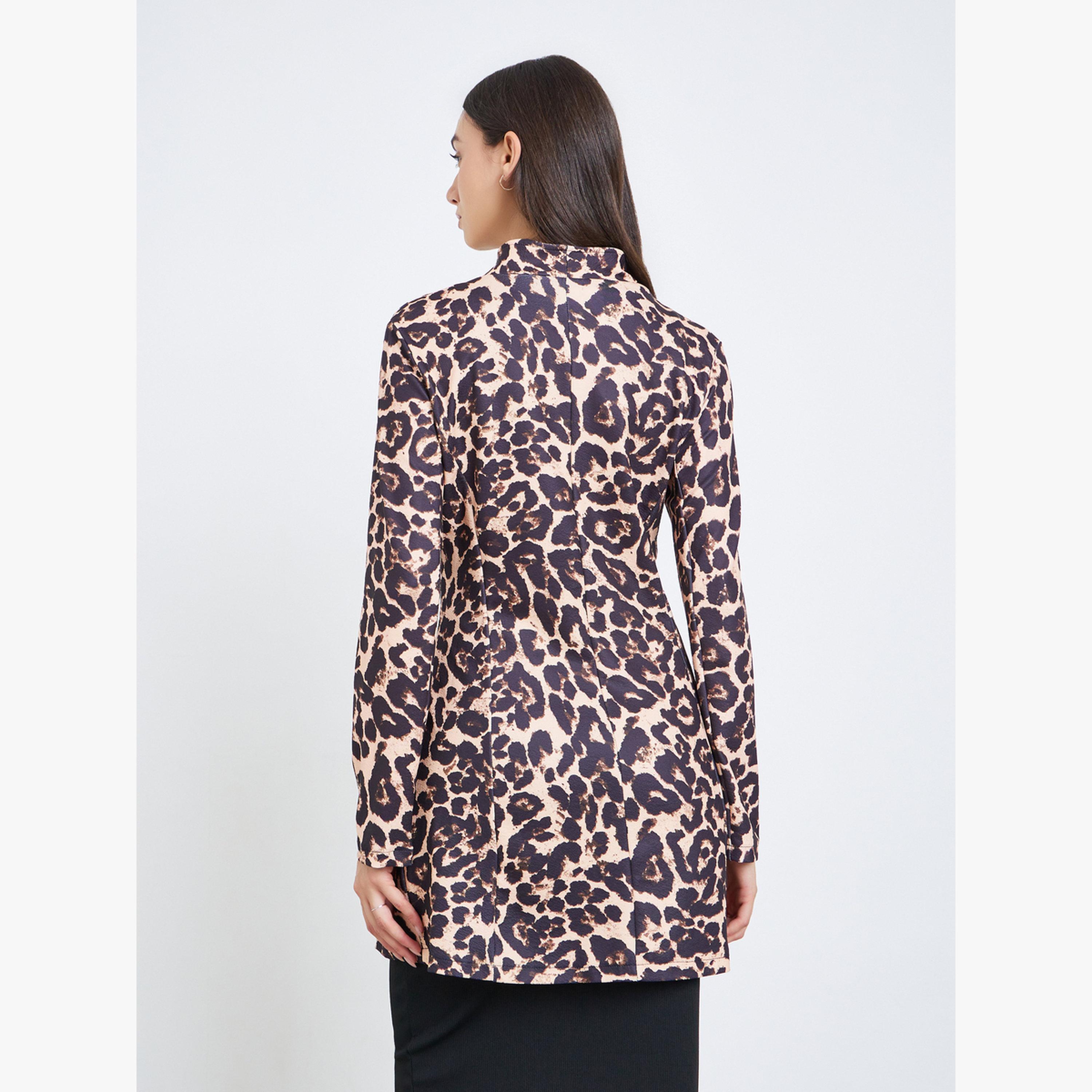 جاكيت طويل بطبعة جلد النمر-women-clothing-coatsandjackets-jackets-image-1