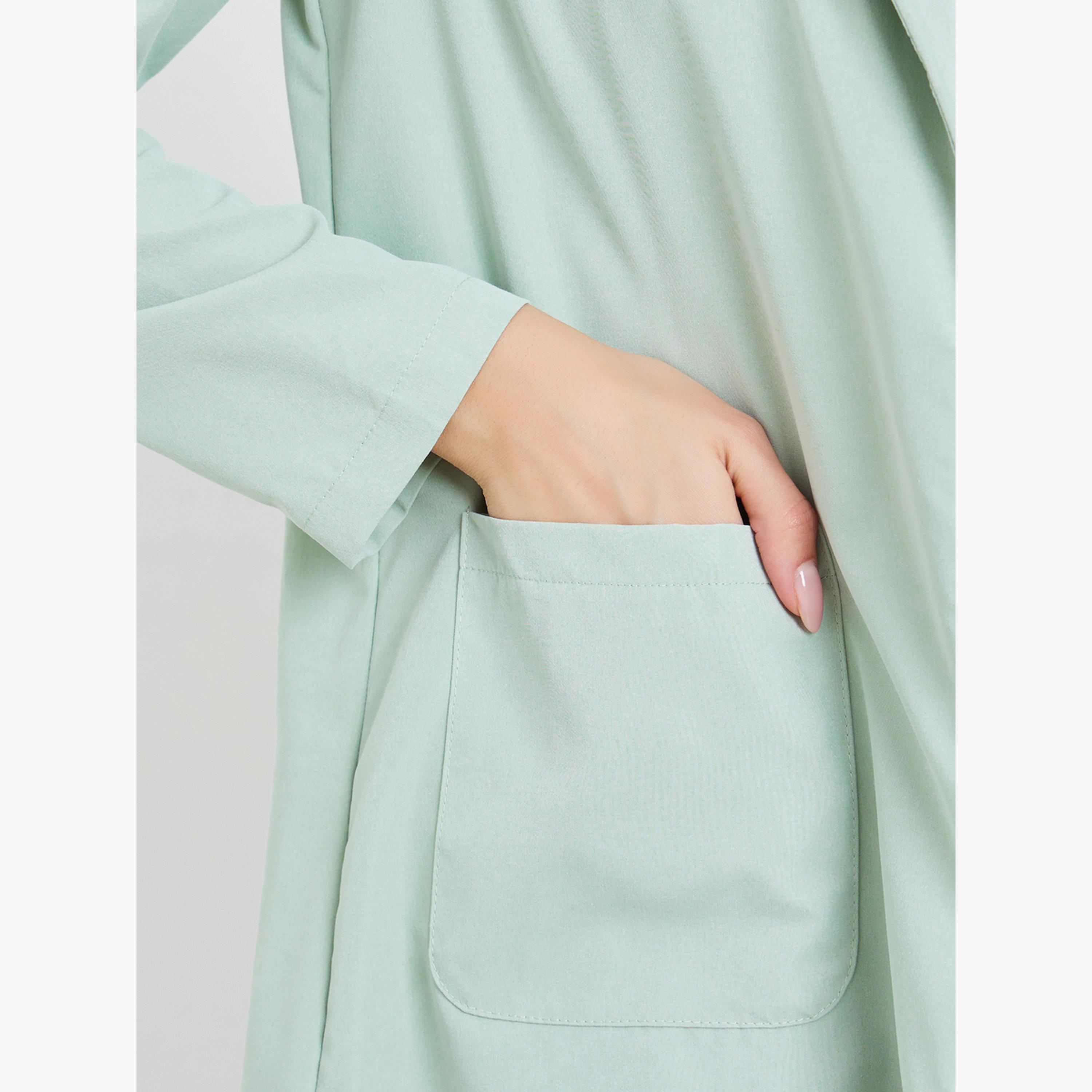 Take Two Women Solid Pocket Detail Long Sleeve Blazer-women-clothing-coatsandjackets-blazers-image-3