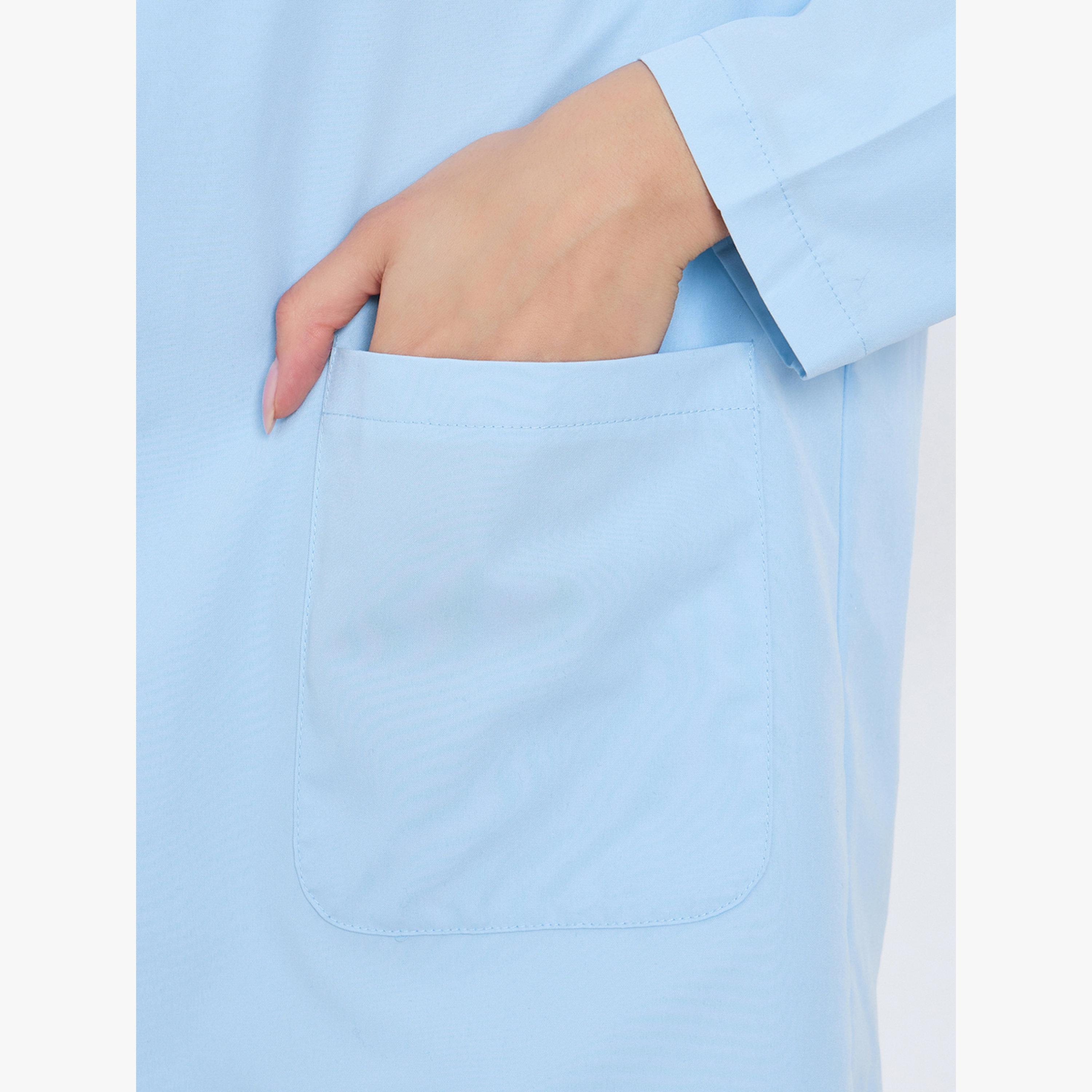 Take Two Women Solid Pocket Detail Long Sleeve Blazer-women-clothing-coatsandjackets-blazers-image-3