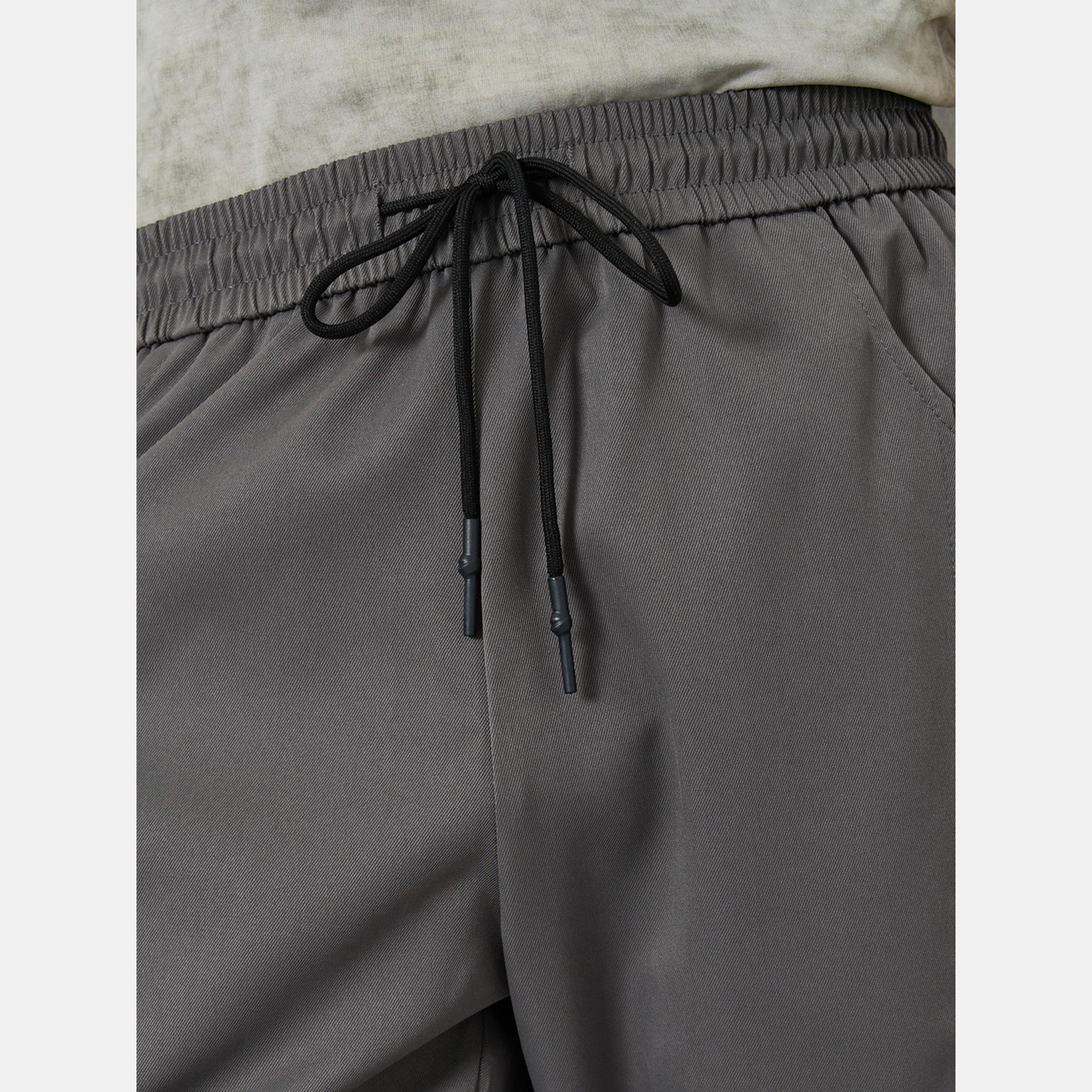 Take Two Men Solid Drawstring Waist Straight Leg Pants-men-clothing-bottoms-joggers-image-3