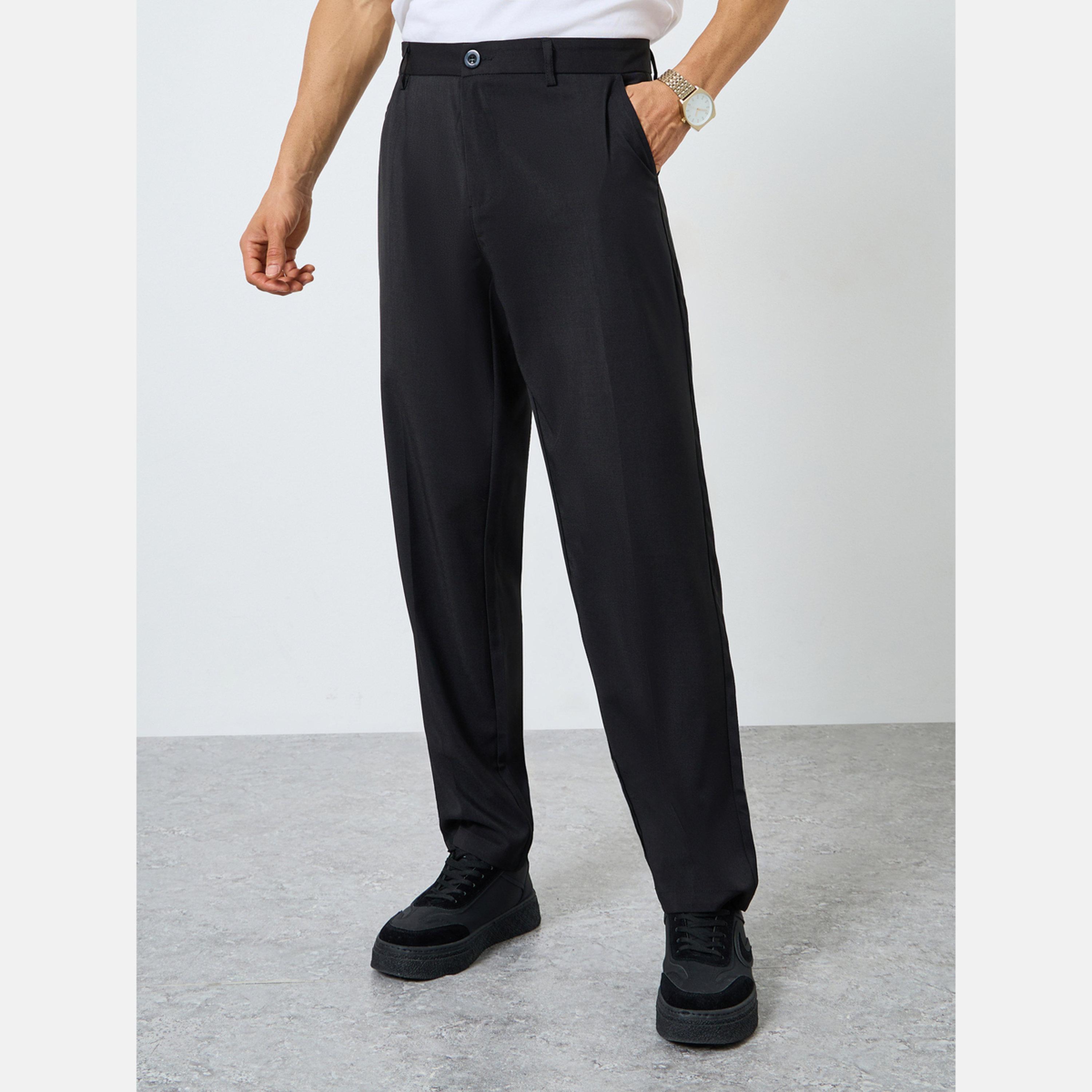 Take Two Men Solid Slant Pocket Straight Leg Pants-men-clothing-bottoms-trousersandchinos-trousers-image-1