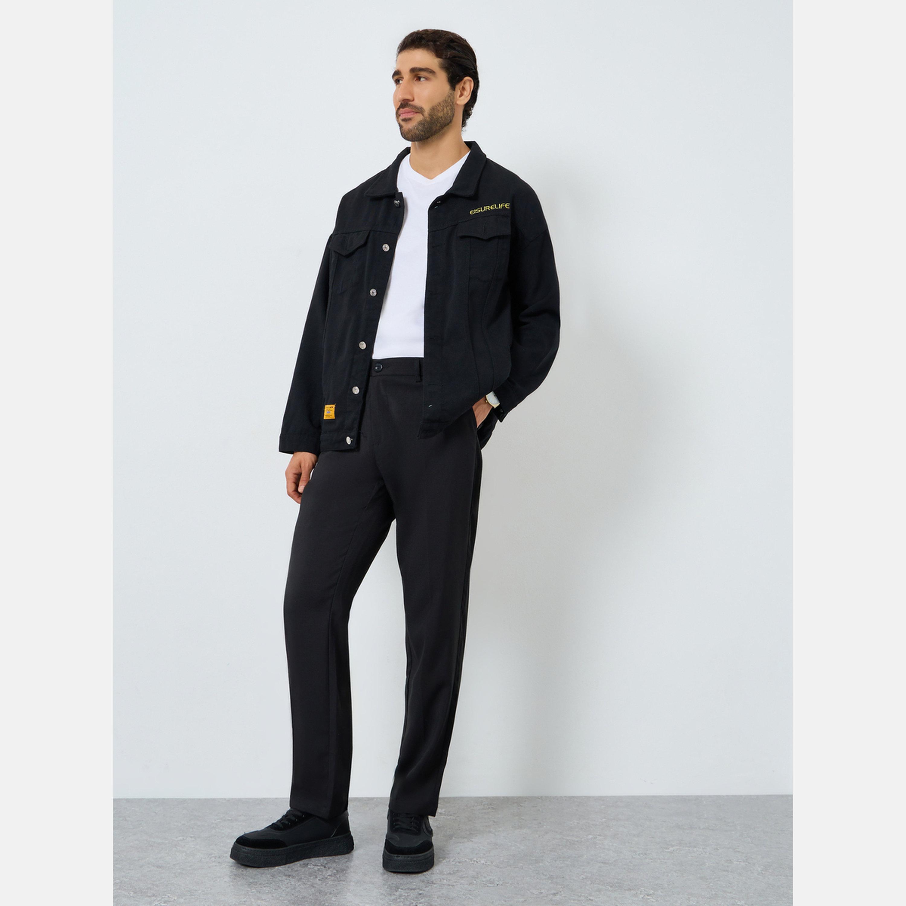 Take Two Men Solid Slant Pocket Straight Leg Pants-men-clothing-bottoms-trousersandchinos-trousers-image-2
