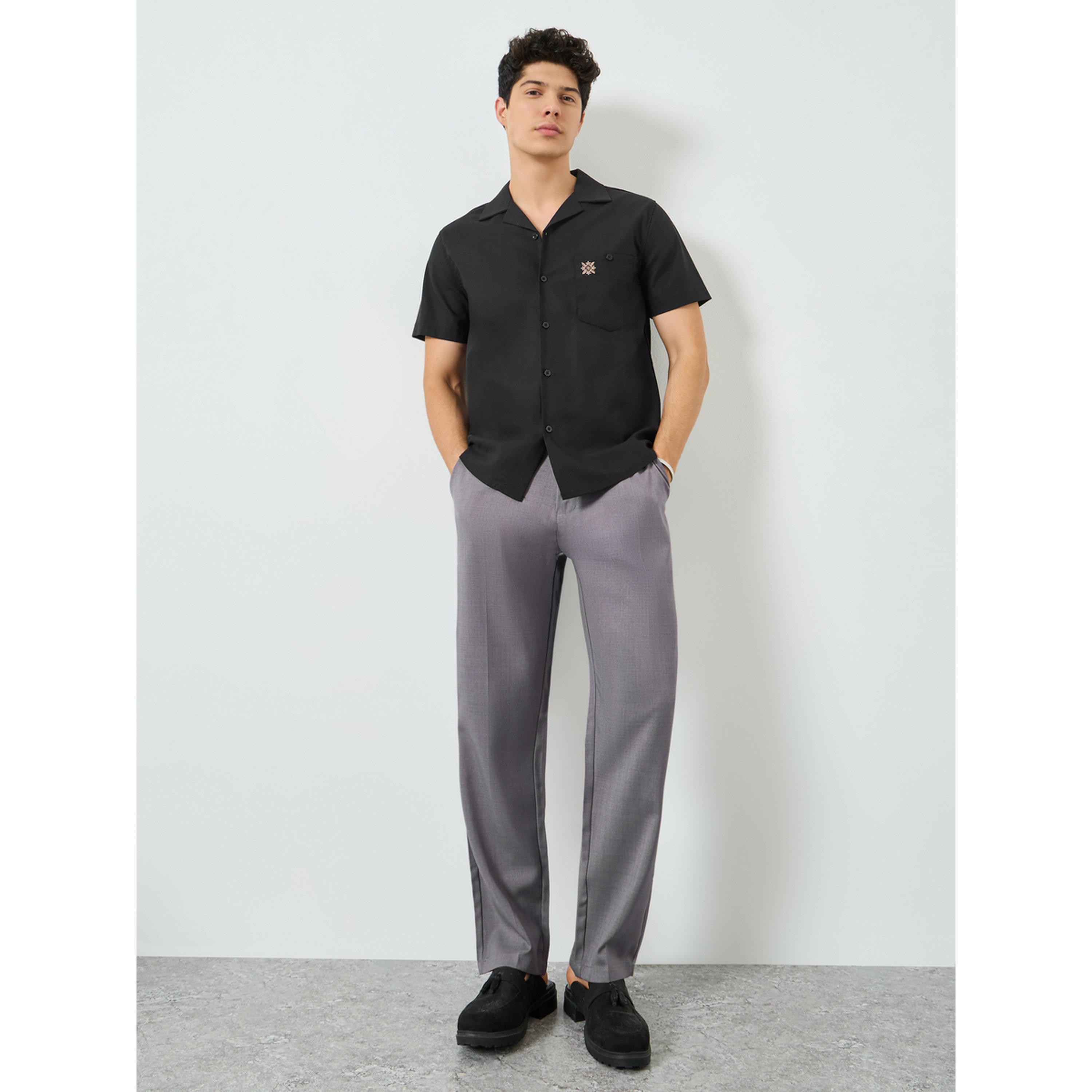 بنطال بأرجل مستقيمة وجيب مائل-men-clothing-bottoms-trousersandchinos-trousers-image-2