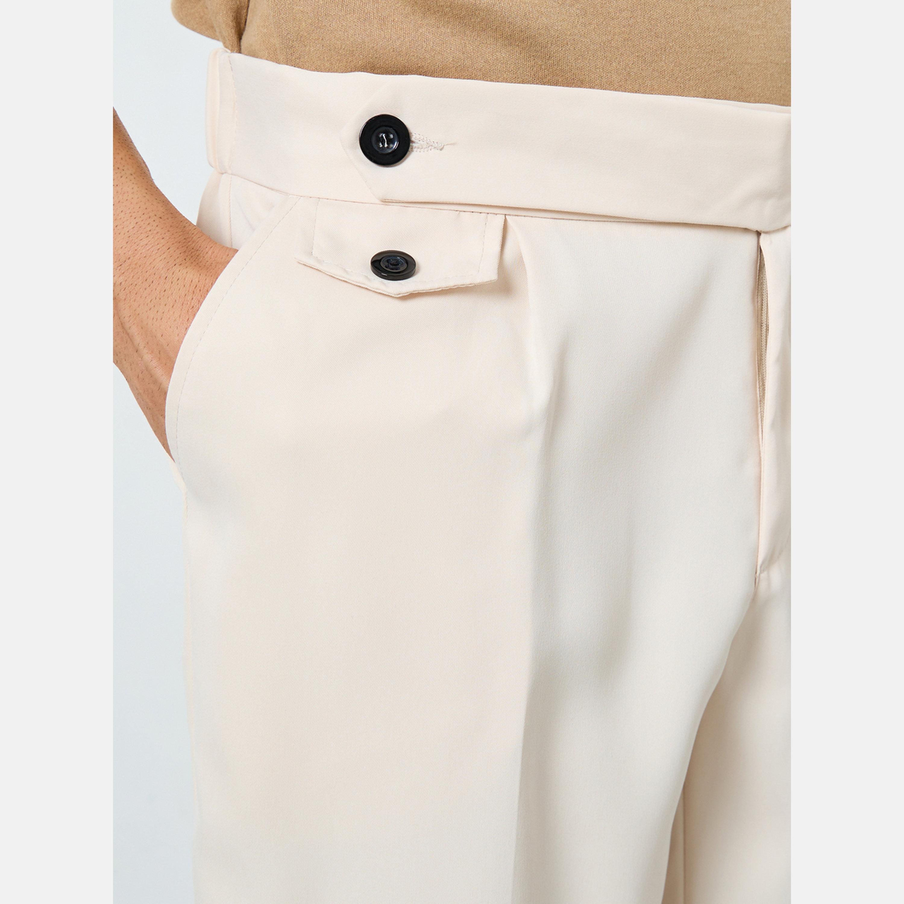 Take Two Men Pocket Pleated Detail Straight Leg Pants-men-clothing-bottoms-trousersandchinos-trousers-image-3