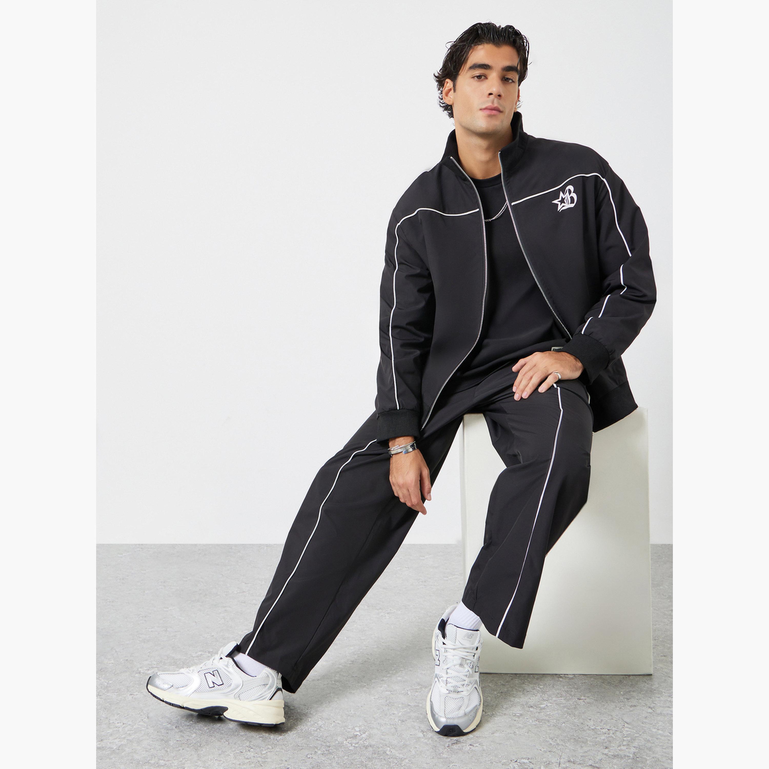 تيك تو - جاكيت وبنطال رجالي بسحاب-men-clothing-coordsets-image-2
