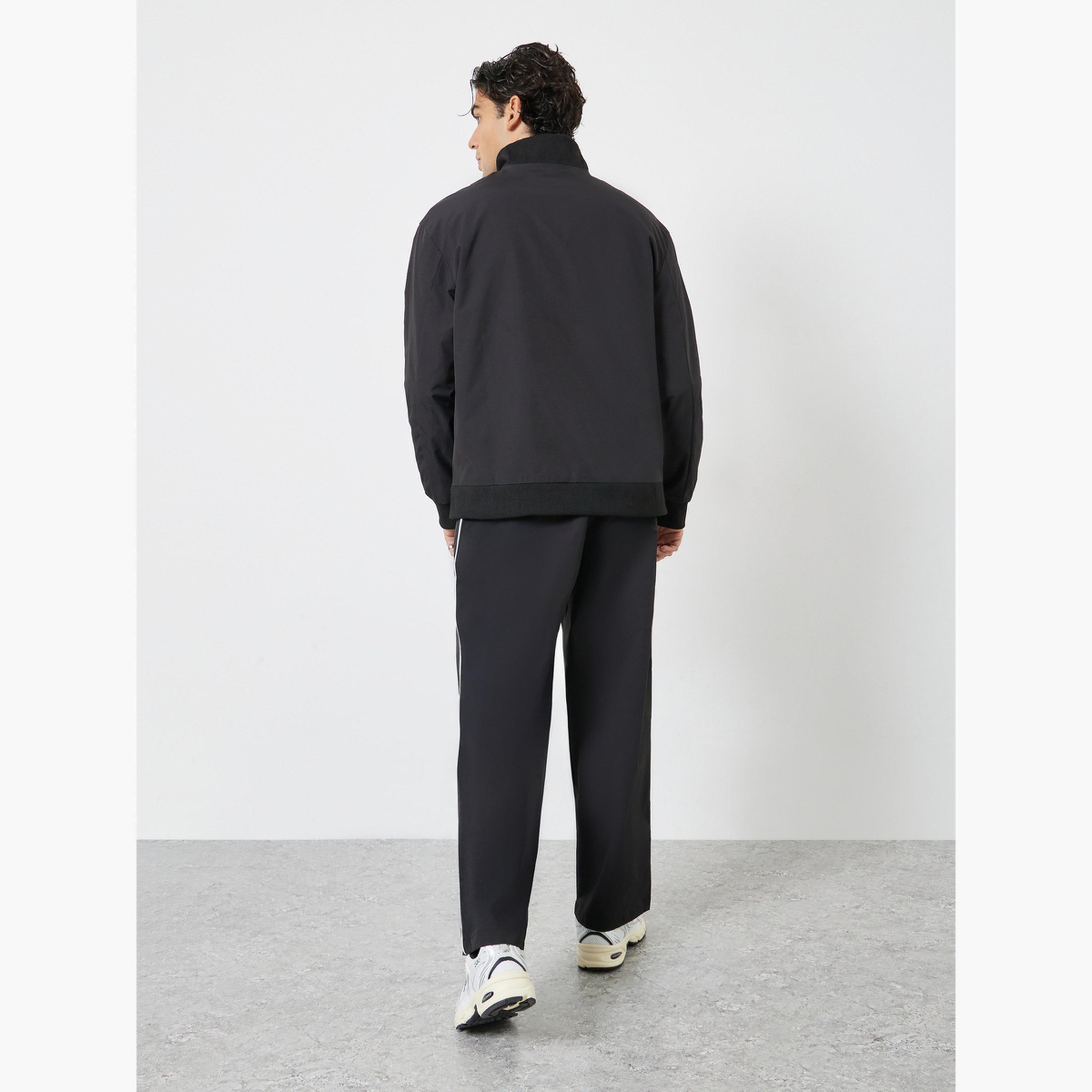 تيك تو - جاكيت وبنطال رجالي بسحاب-men-clothing-coordsets-image-4