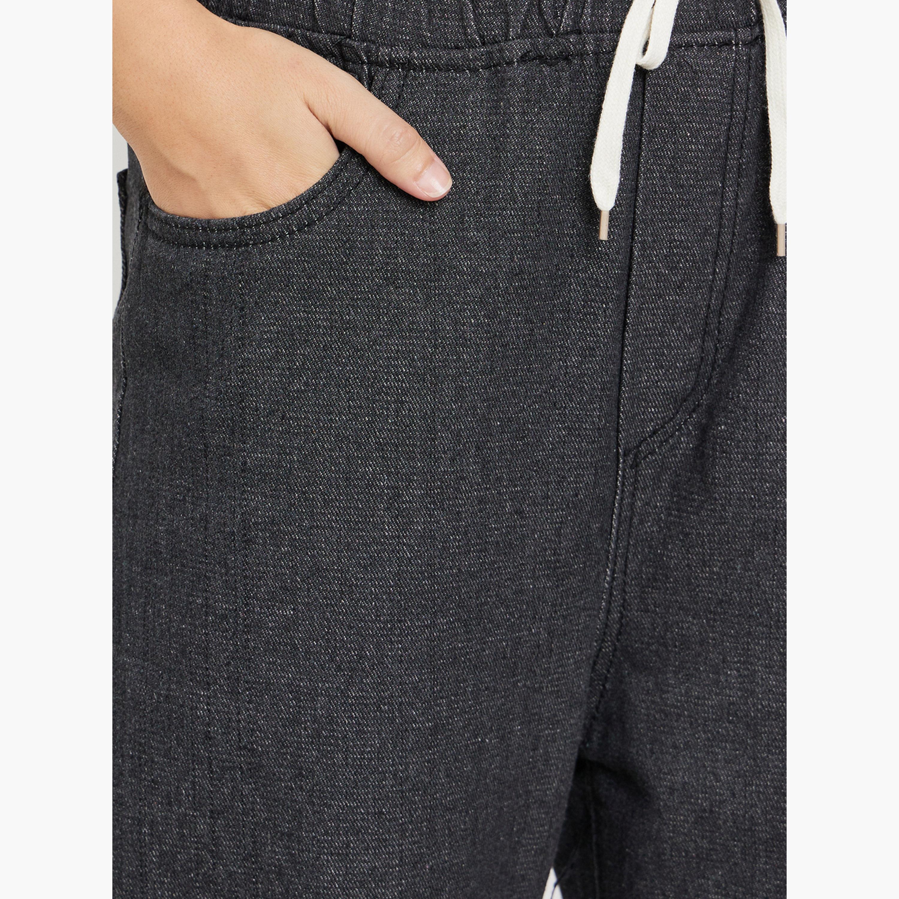 ستايلي - بنطال جينز نسائي رمادي واسع الساق-women-clothing-bottoms-jeans-image-3