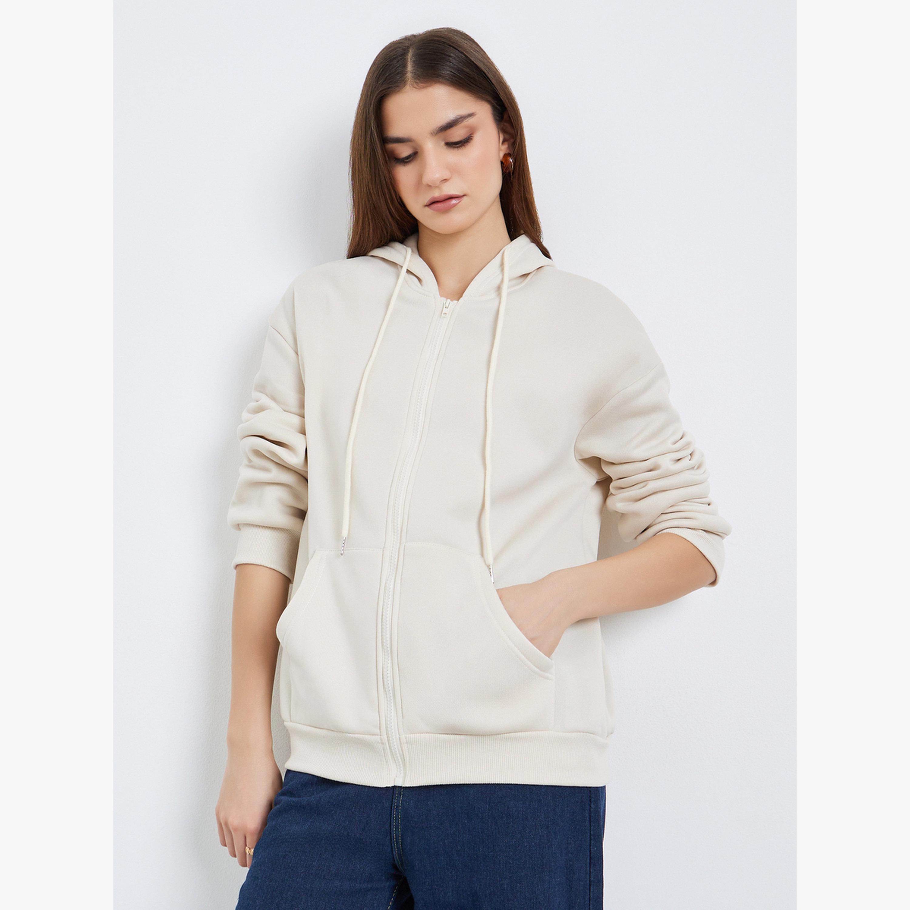 Styli Women Oversized Zip-Up Hoodie-women-clothing-hoodiesandsweatshirts-hoodies-image-1