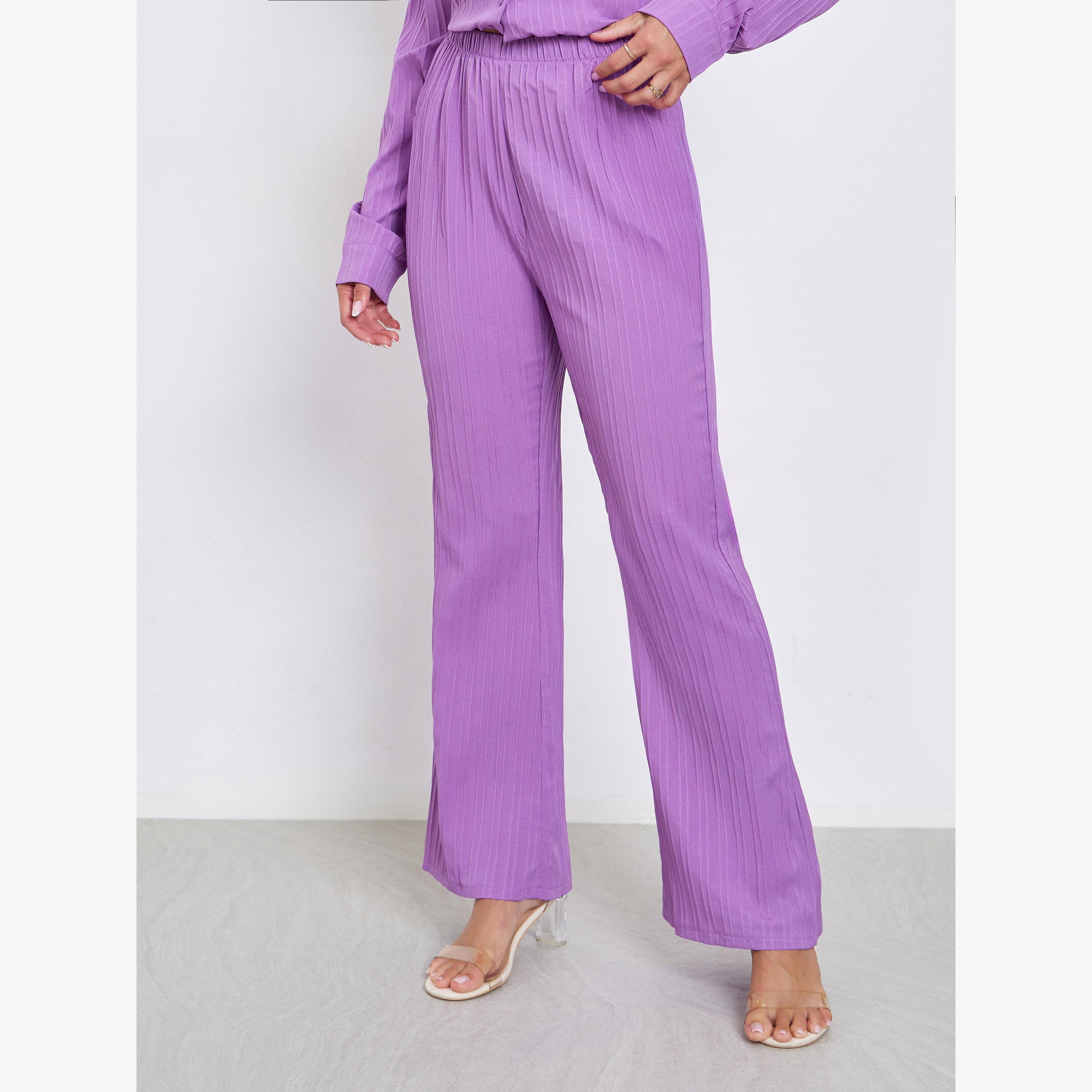 طقم منسق من قميص وبنطال كاجوال-women-clothing-coordsets-image-6