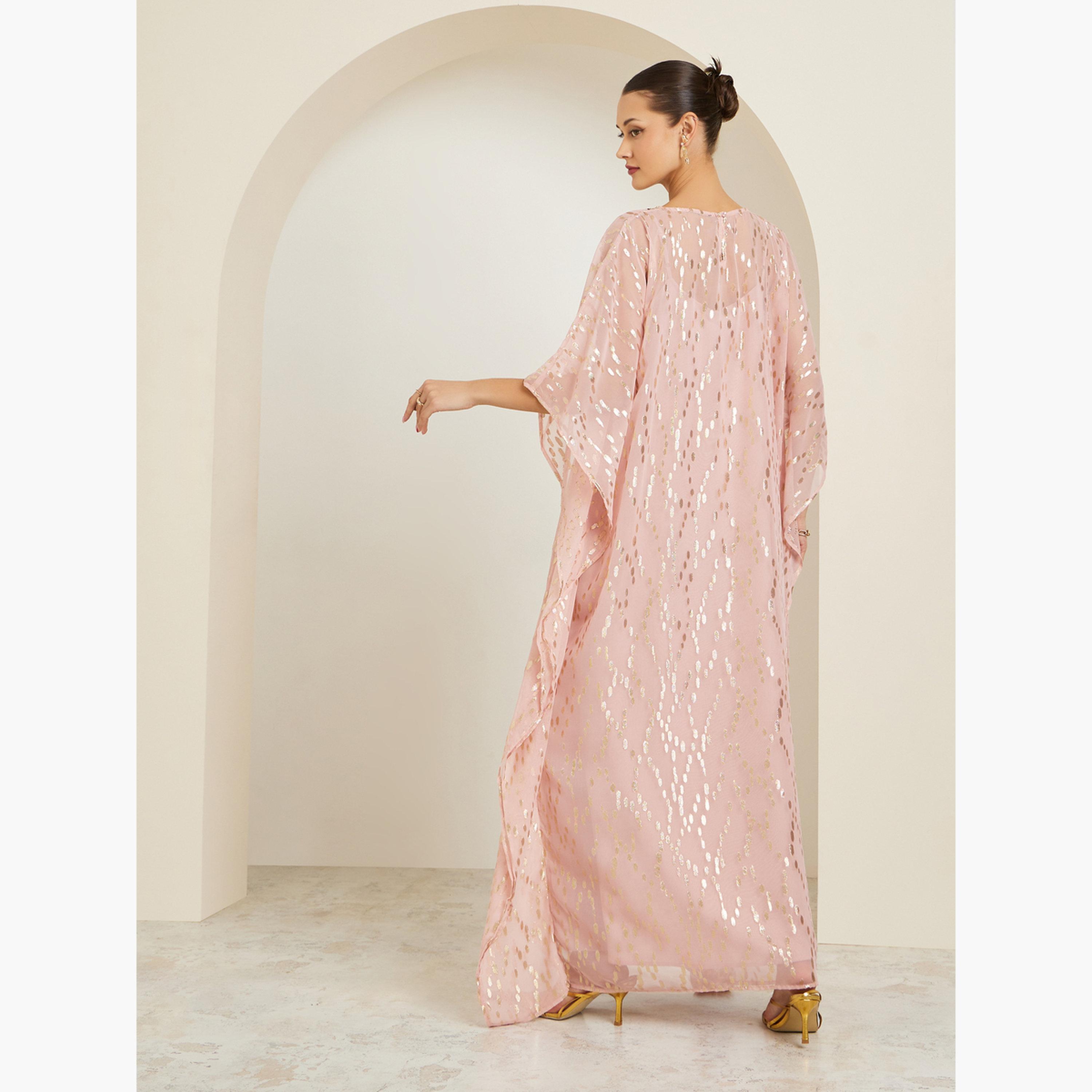 قفطان شفاف مزين-women-arabicclothing-kaftan-image-5