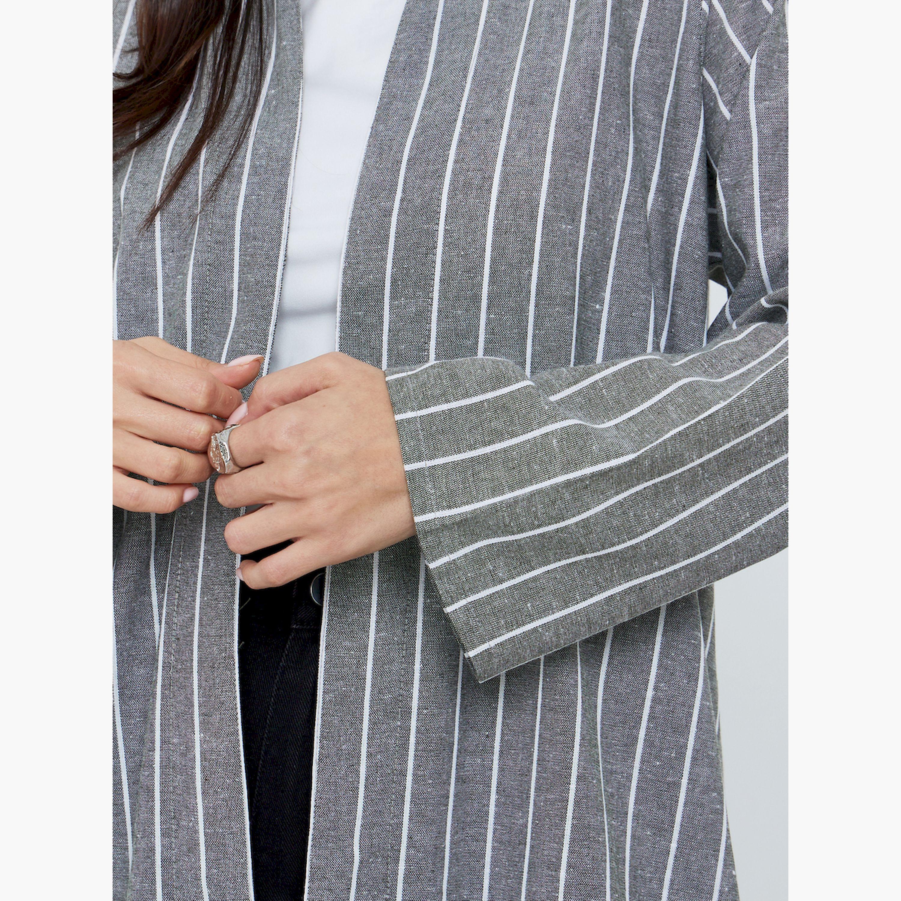 عباية كتان مخططة-women-arabicclothing-abayas-image-5