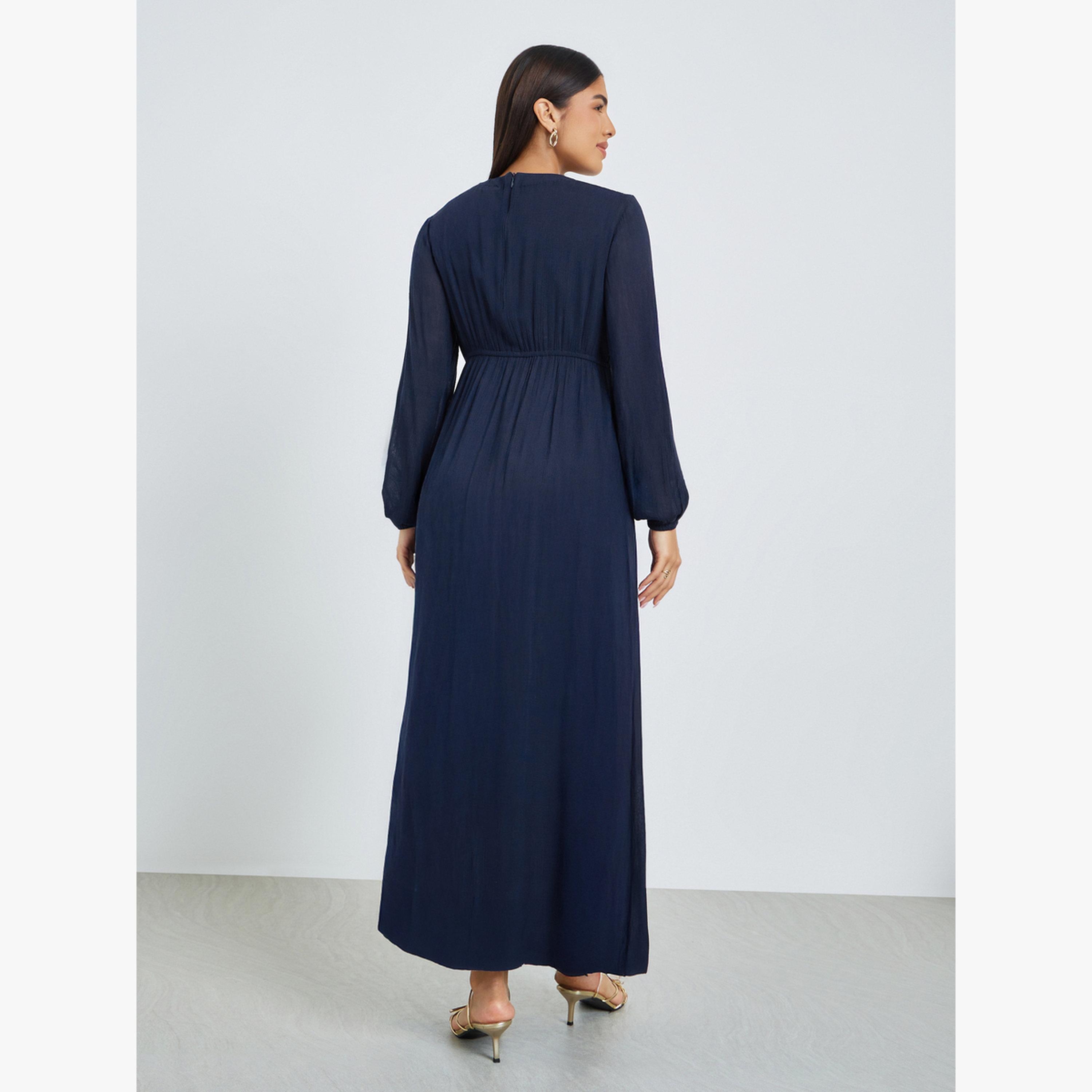 جلابية مطرزة مع فستان داخلي-women-arabicclothing-jalabiyas-image-4