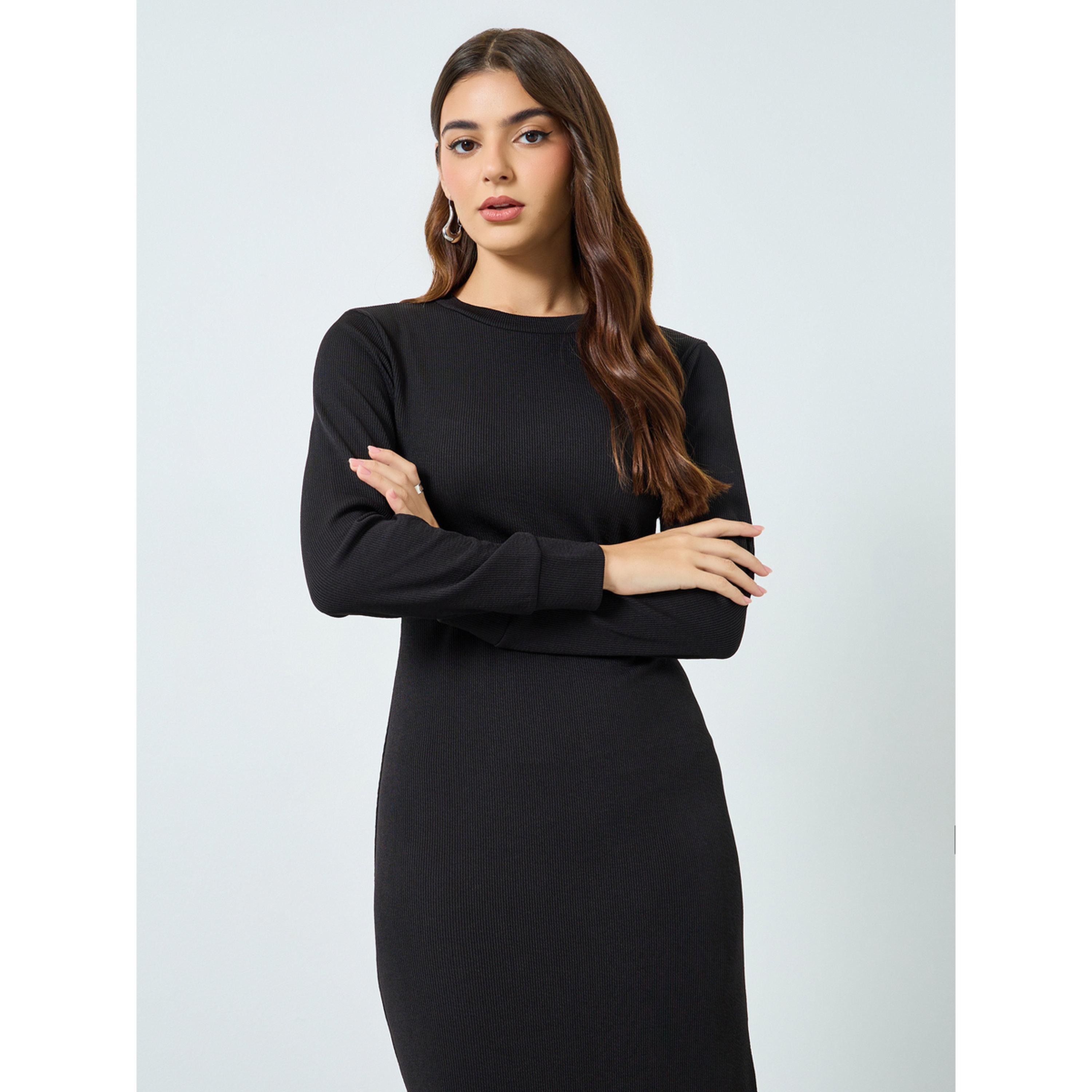 فستان طويل ضيق بأكمام طويلة-women-clothing-dresses-image-3