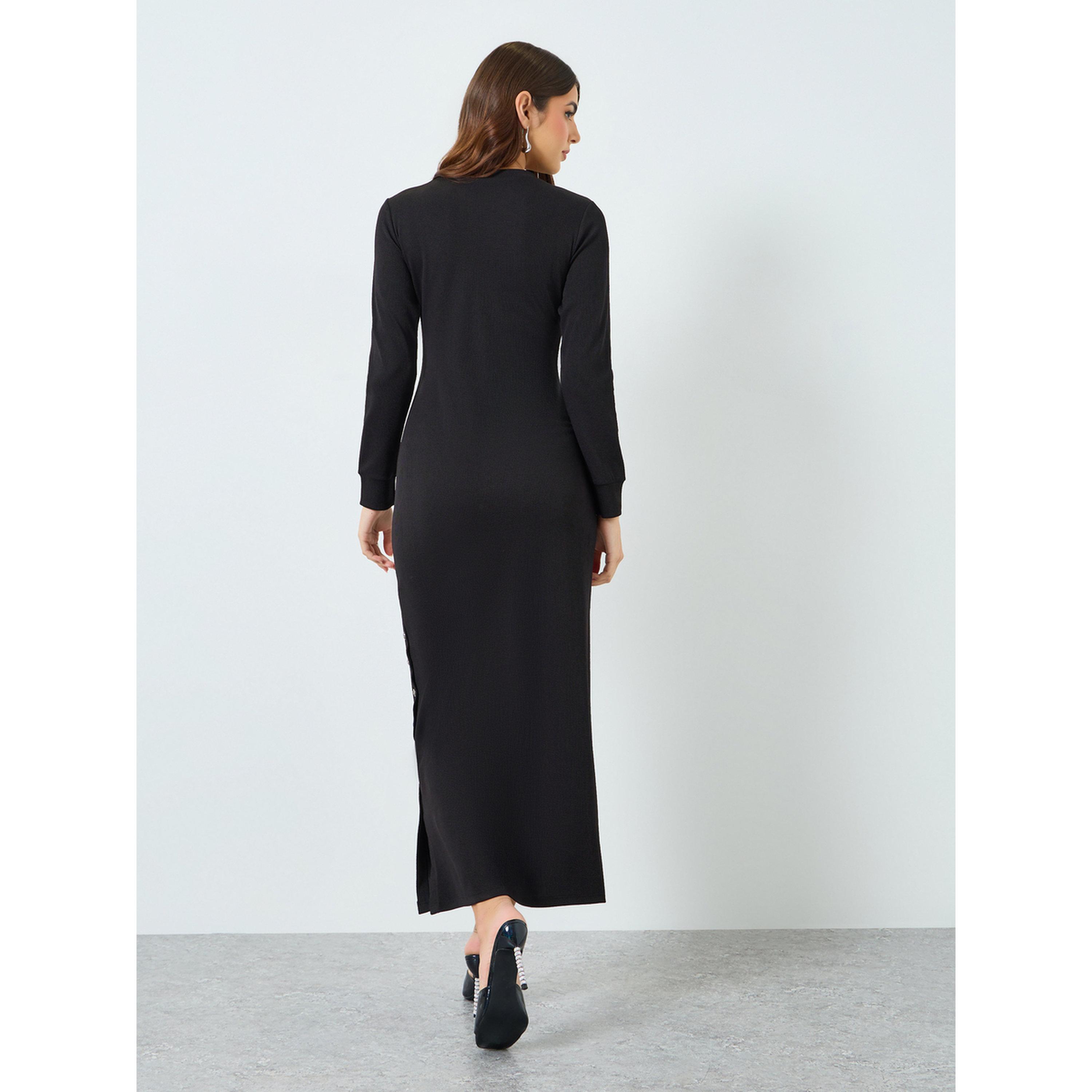 فستان طويل ضيق بأكمام طويلة-women-clothing-dresses-image-4
