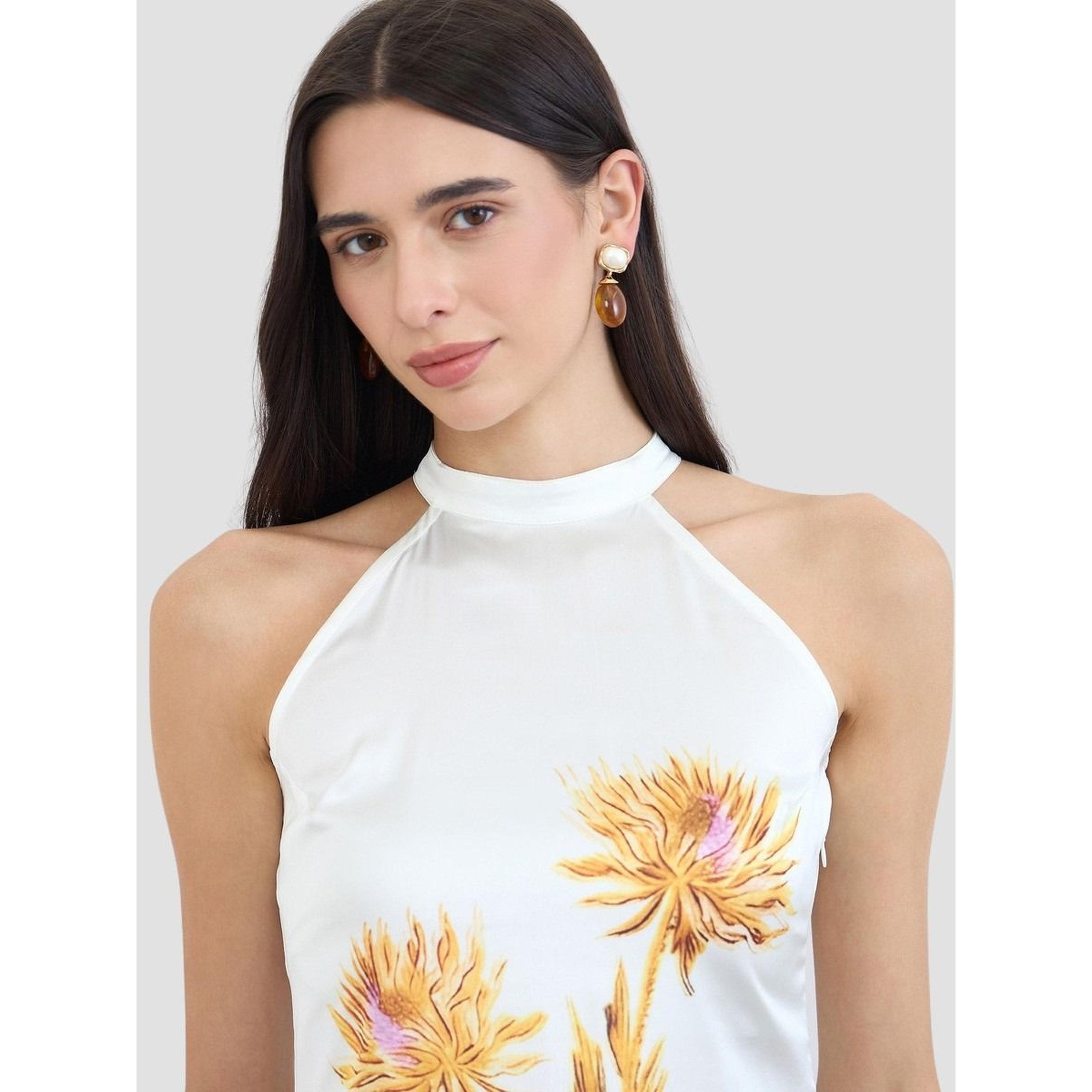 Styli White Halter Neck Floral Maxi Dress-women-clothing-dresses-image-5