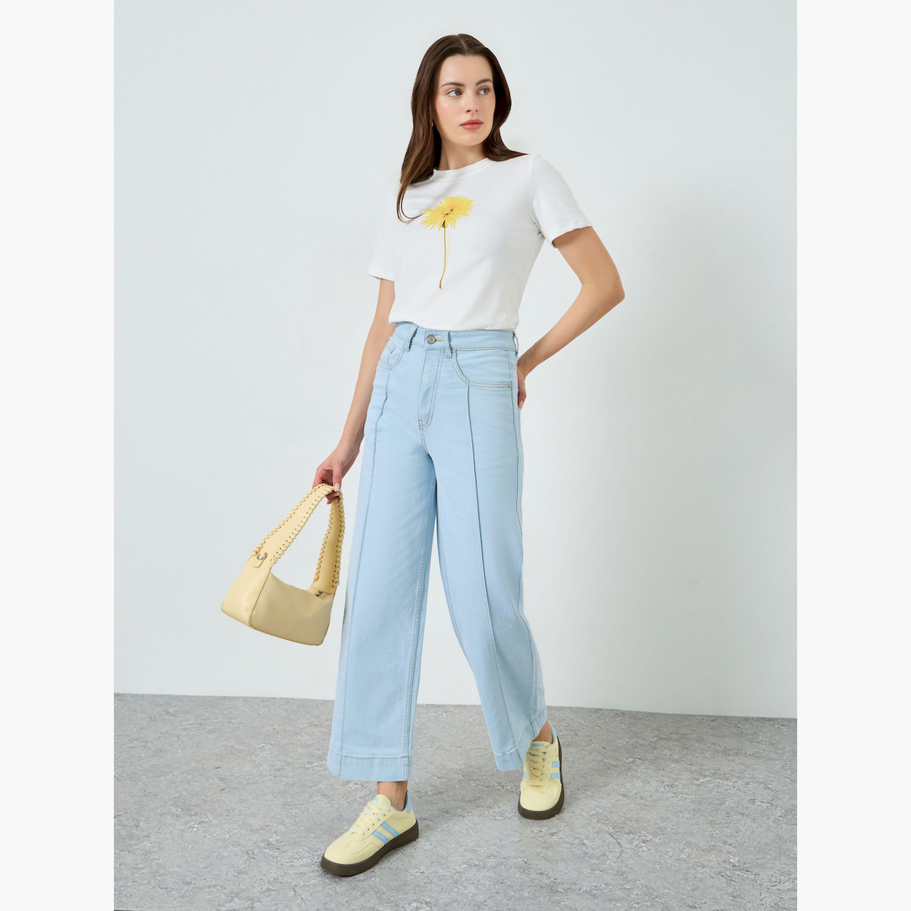 Styli Women Straight Fit Jeans with Pintuck Details-women-clothing-bottoms-jeans-image-2