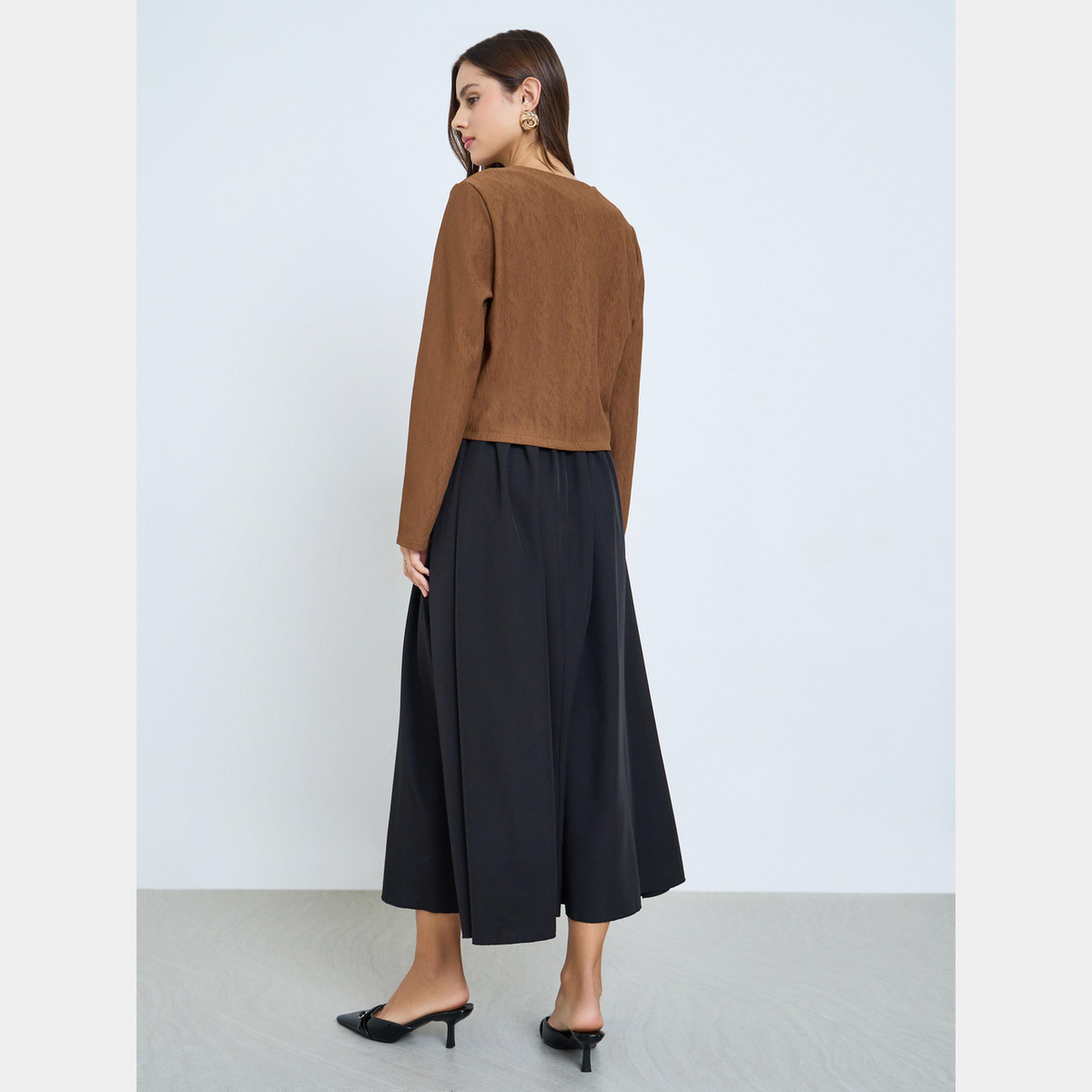 Take Two Bow Front Cardigan and Maxi Dress Co-ords-women-clothing-coordsets-image-5