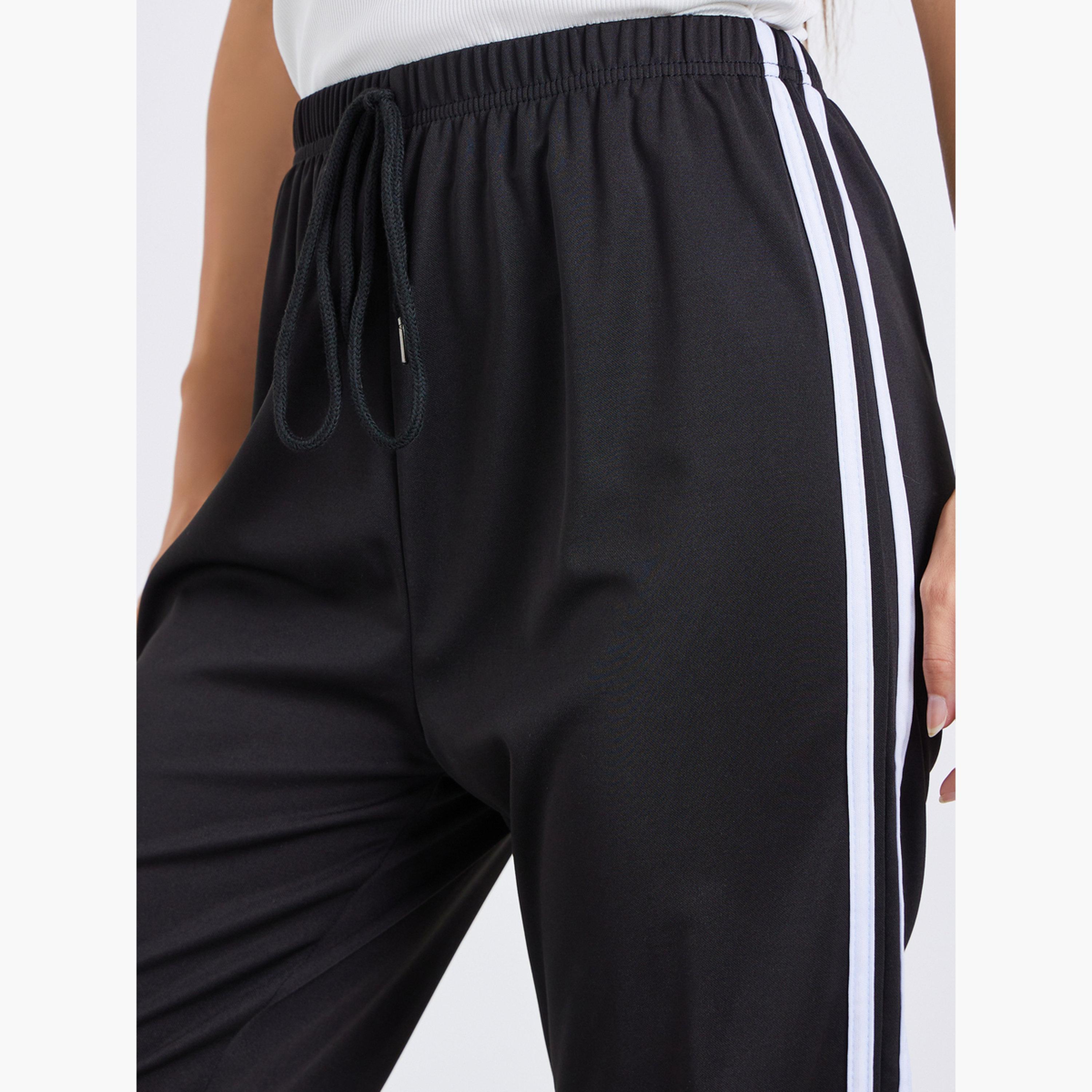 بنطال رياضي جوغرز مخطط برباط-women-clothing-bottoms-joggers-image-4