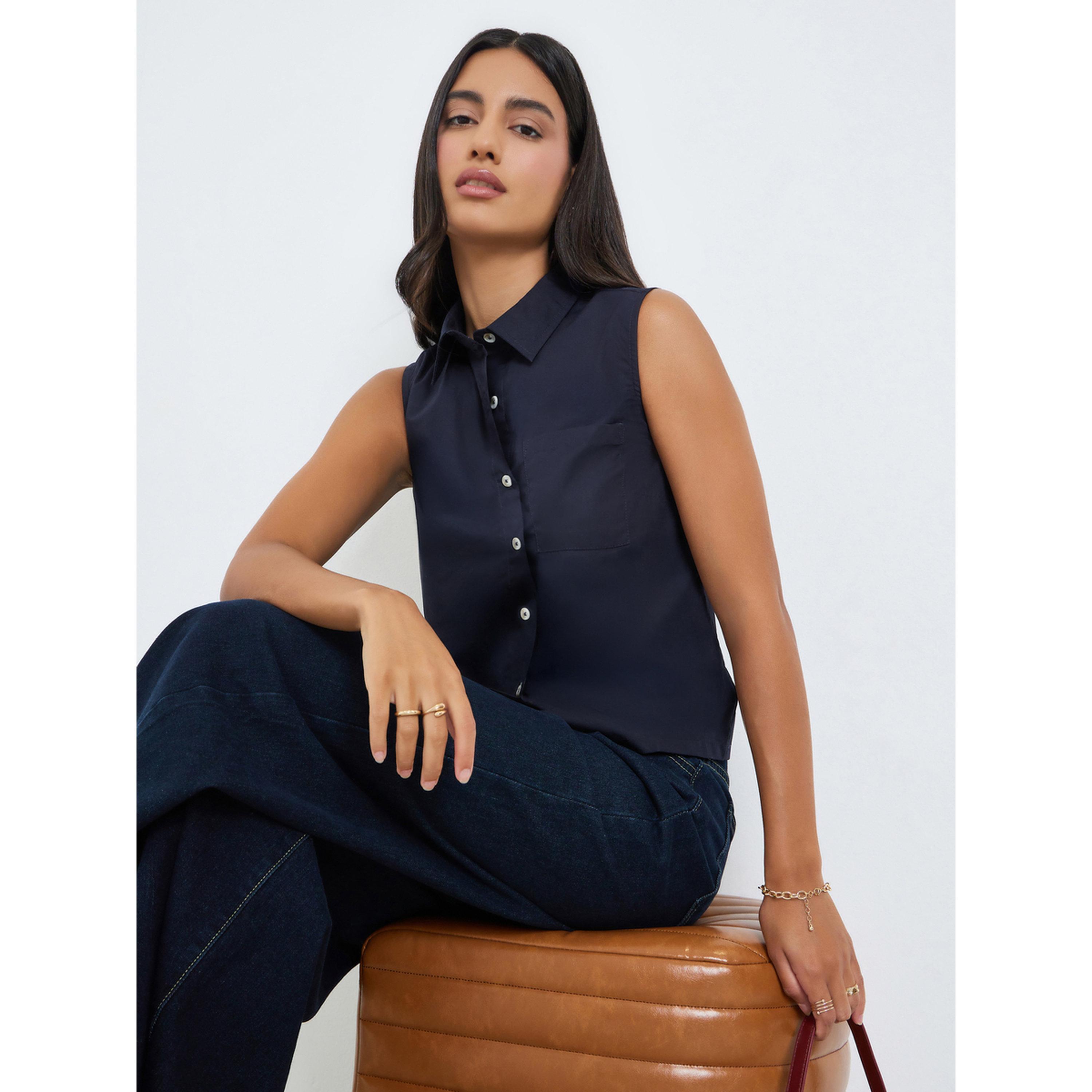 بلوزة قصيرة بدون أكمام-women-clothing-shirtsandblouses-shirts-image-3