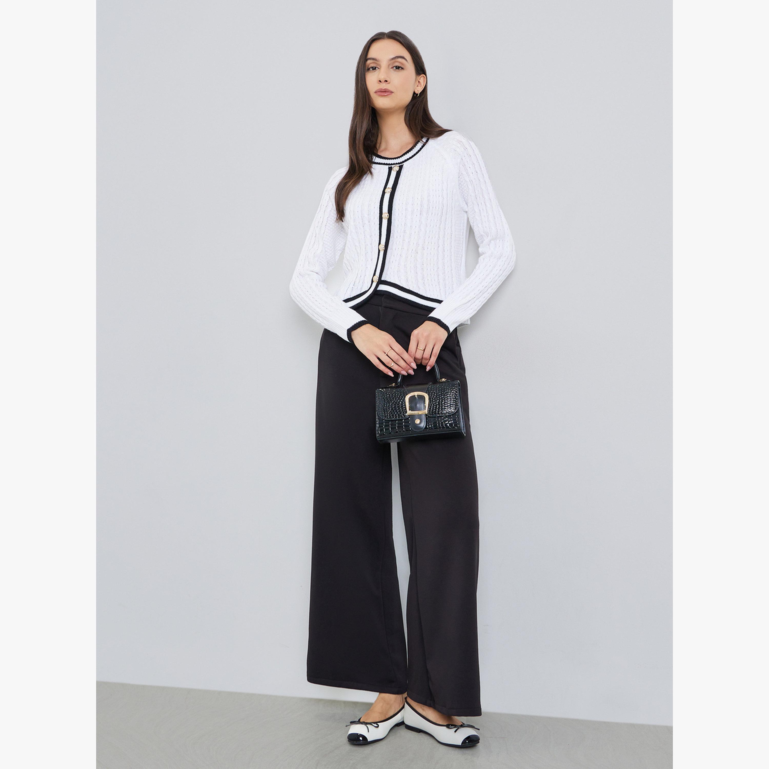 كارديغان محبوك أبيض بأزرار-women-clothing-cardigansandjumpers-cardigans-image-2