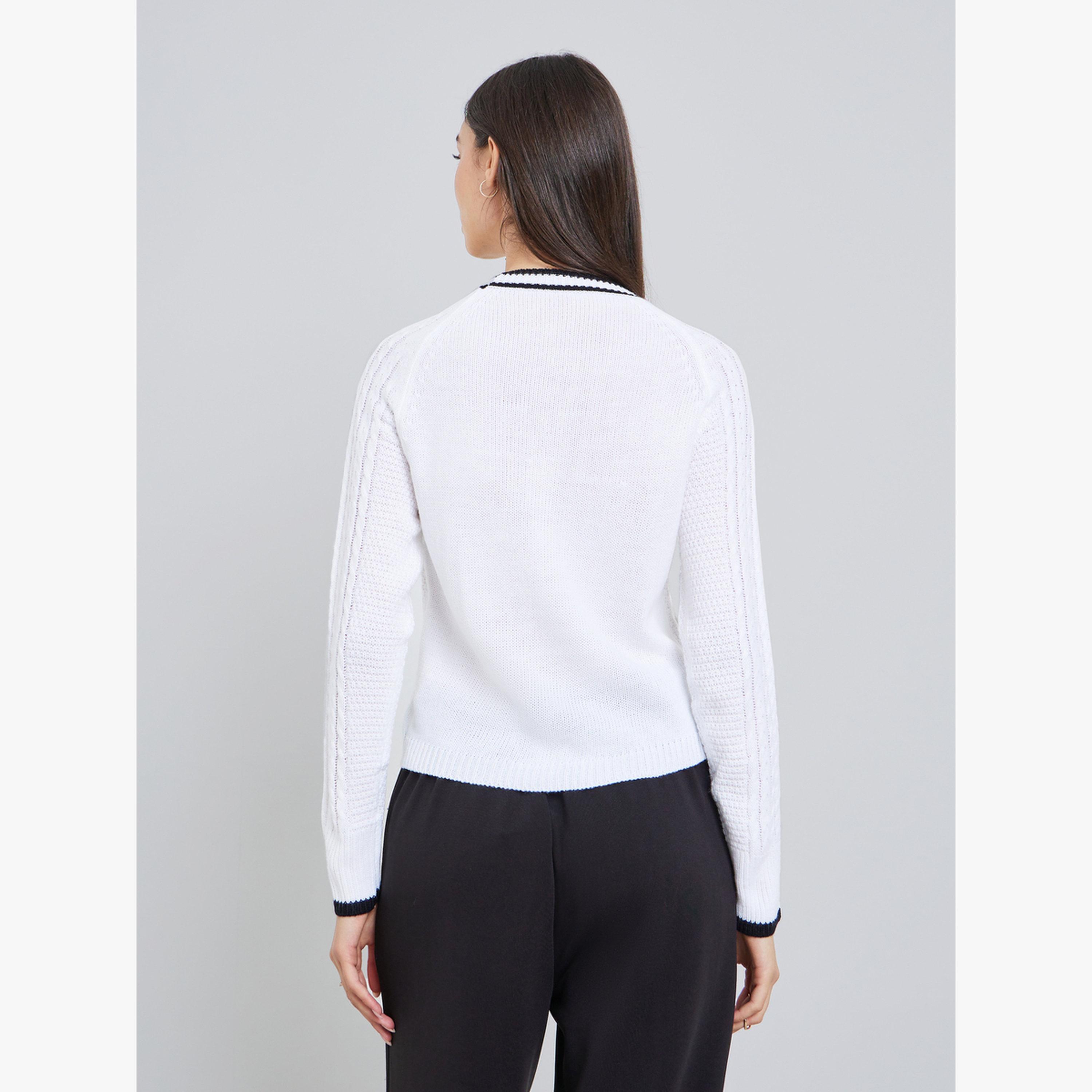 كارديغان محبوك أبيض بأزرار-women-clothing-cardigansandjumpers-cardigans-image-4