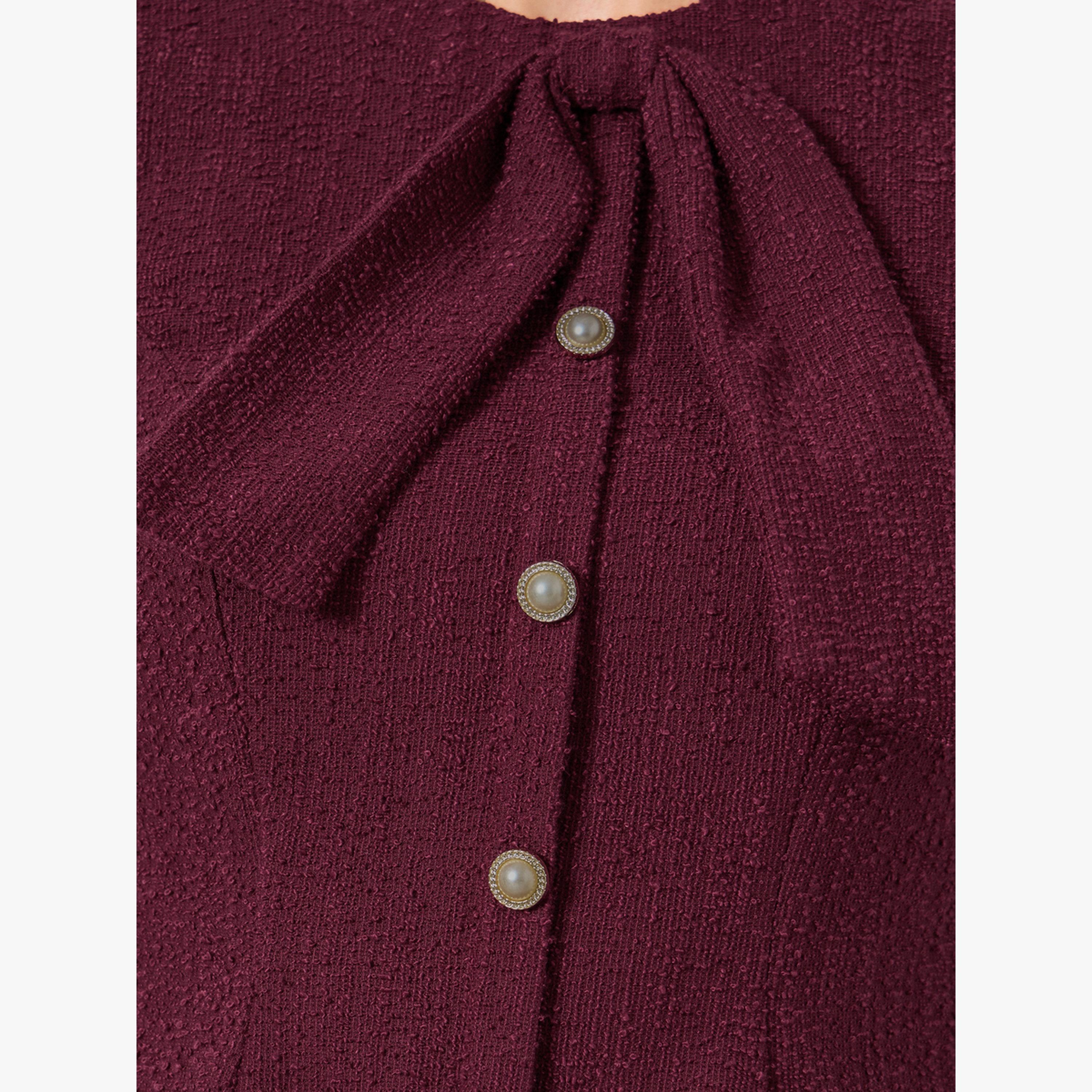 Take Two Textured Tie-Up Button Front Long Sleeve Top-women-clothing-shirtsandblouses-blouses-image-4
