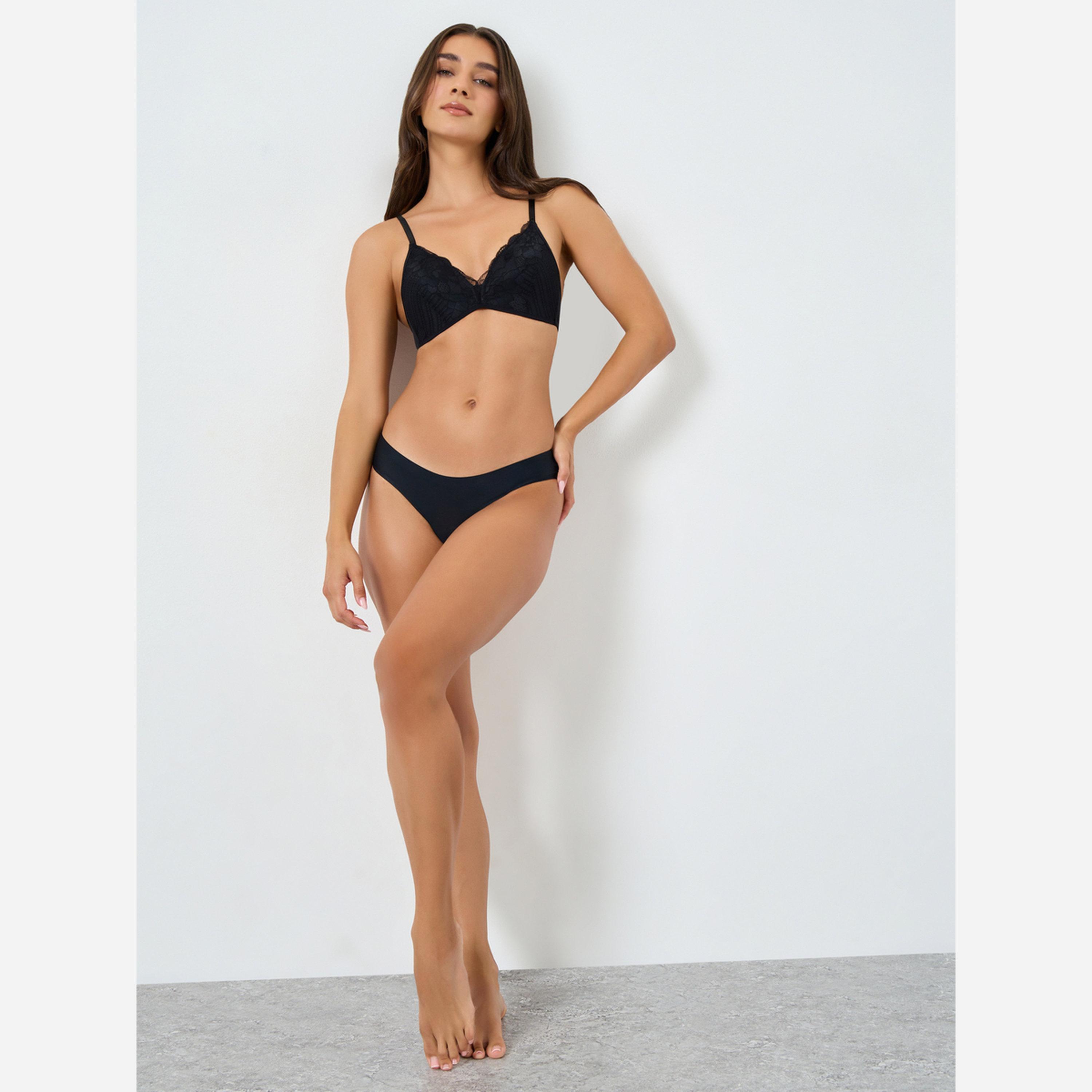 Take Two Solid All Lace Padded Non Wired Bra-women-clothing-lingerie-bras-image-2