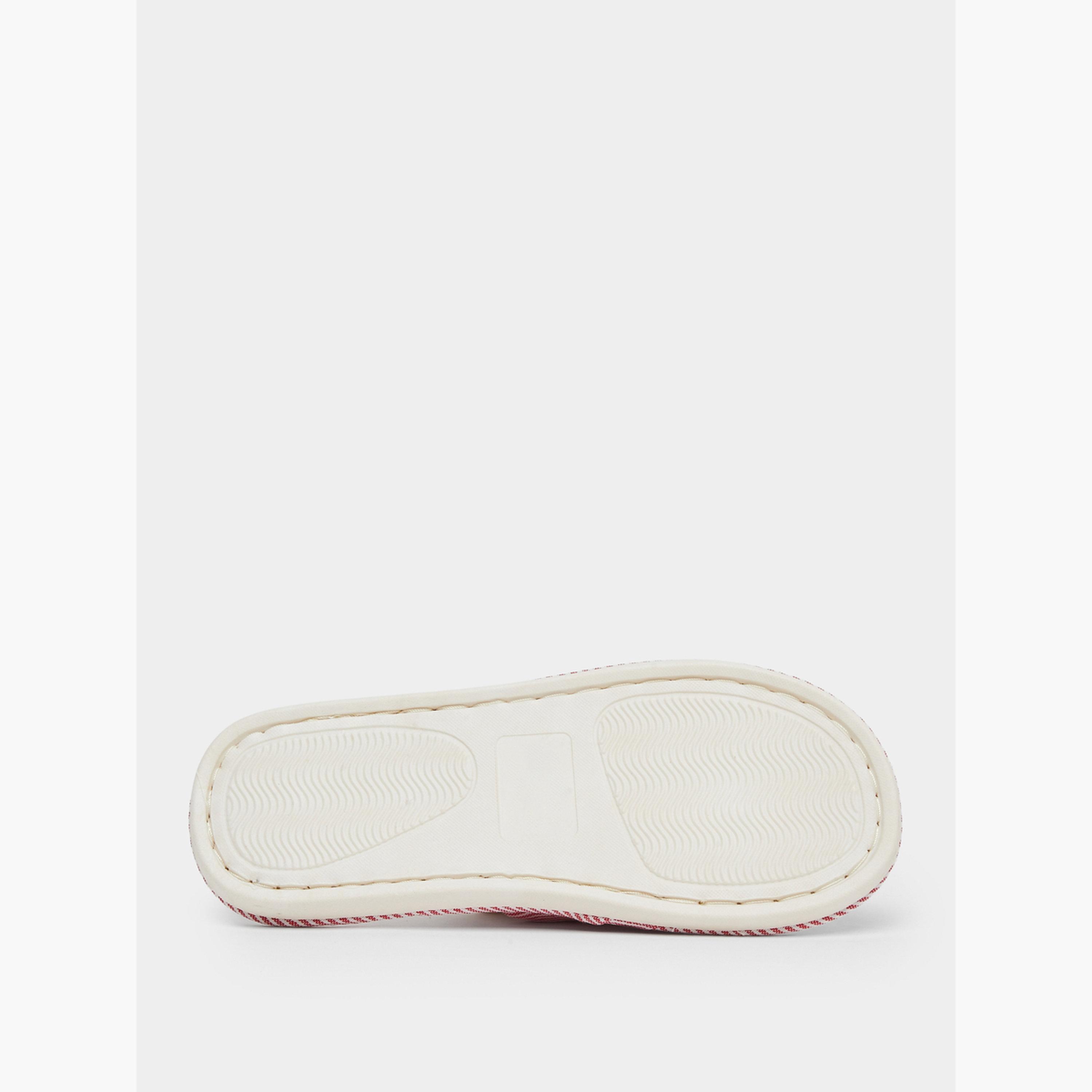 Take Two Striped Bathroom Slippers-women-shoes-bedroomslippers-image-6