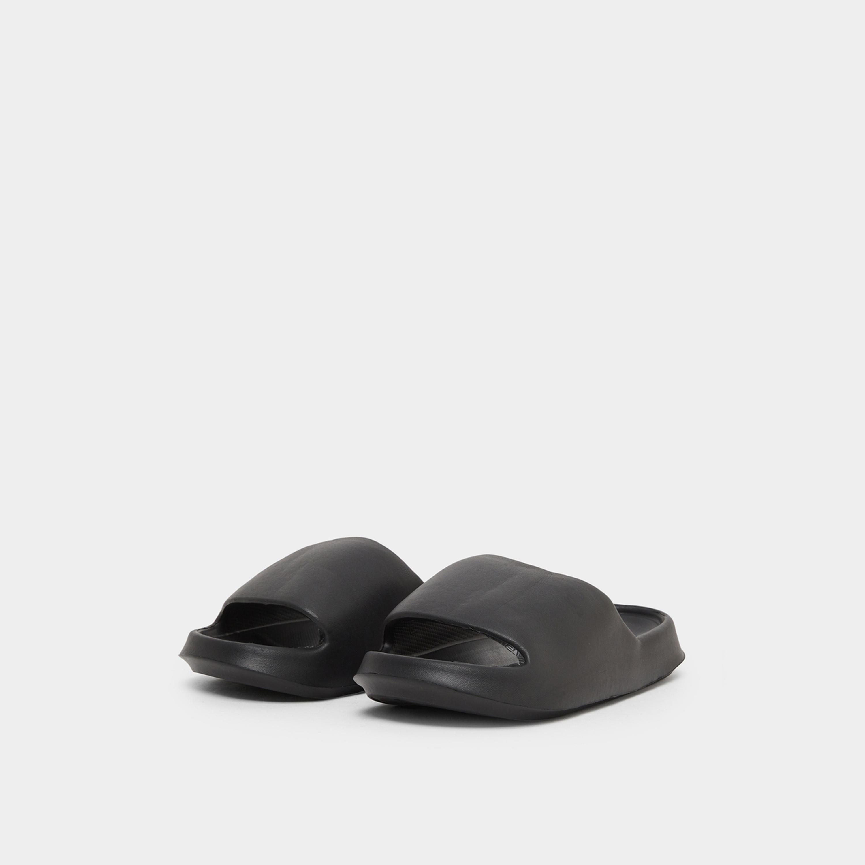 Take Two Solid Thick Sole Bathroom Slippers-women-shoes-flats-slides-image-1