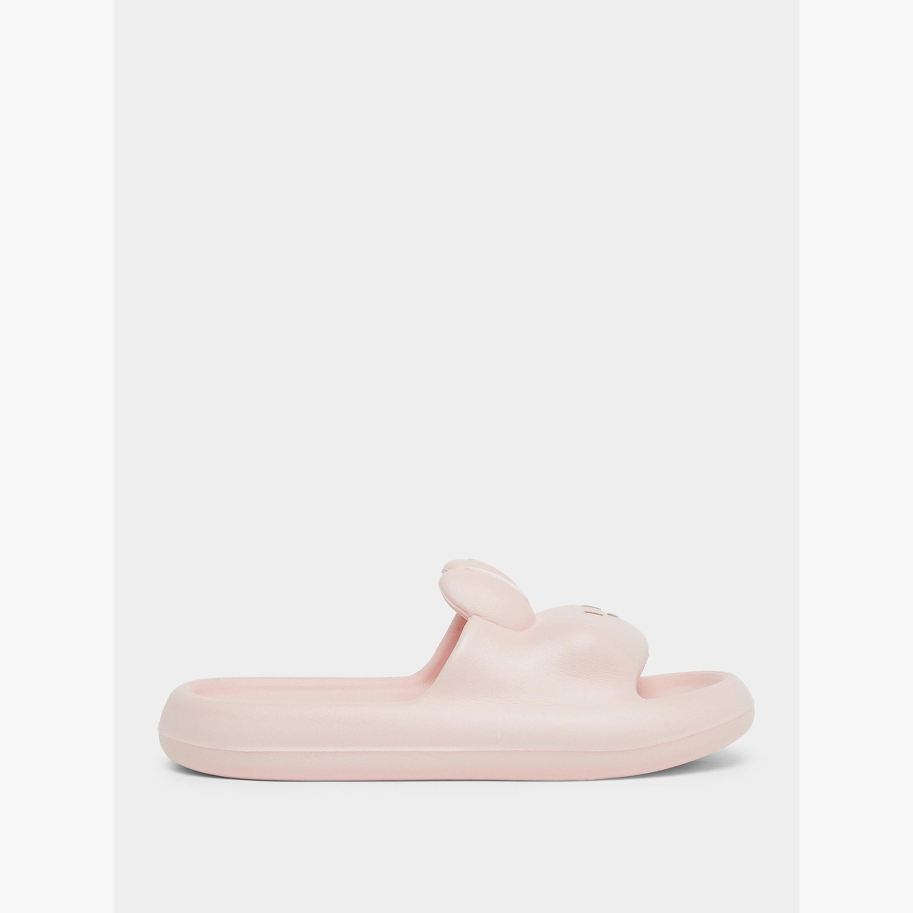 تيك تو - شبشب حمام متين ومضاد للانزلاق على شكل أرنب لطيف-women-shoes-flipflopsandslides-image-5