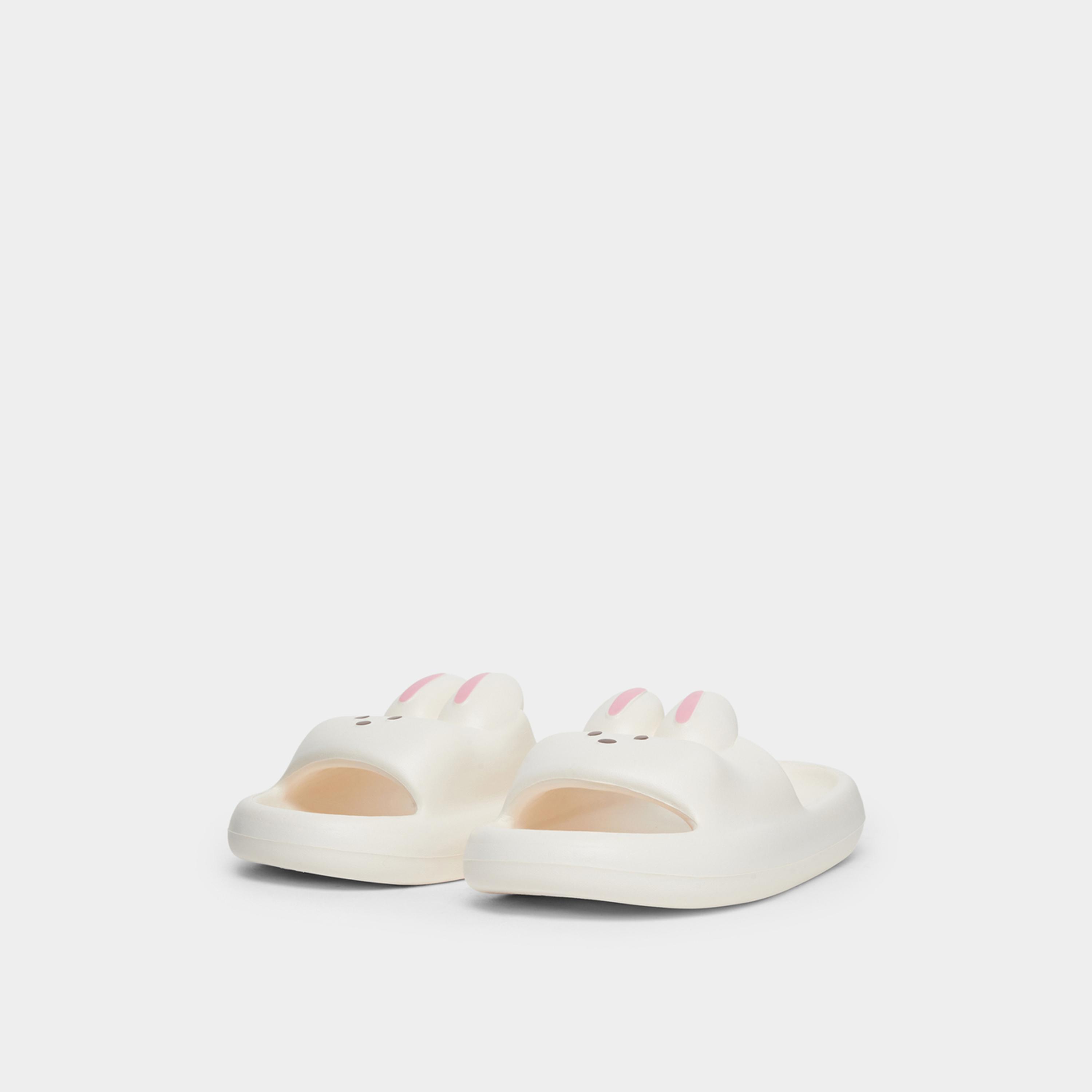 Take Two White Bunny Slides-women-shoes-flats-slides-image-1