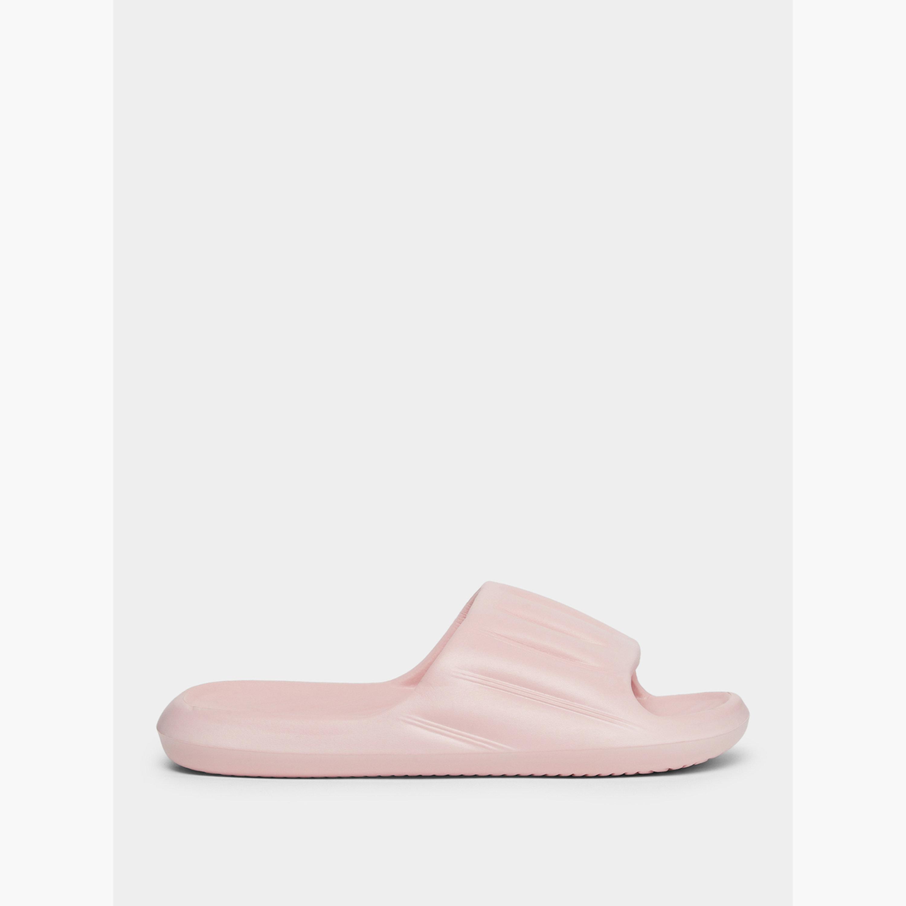 Take Two Solid Texture Anti-Slip Bathroom Slippers-women-shoes-flipflopsandslides-image-2