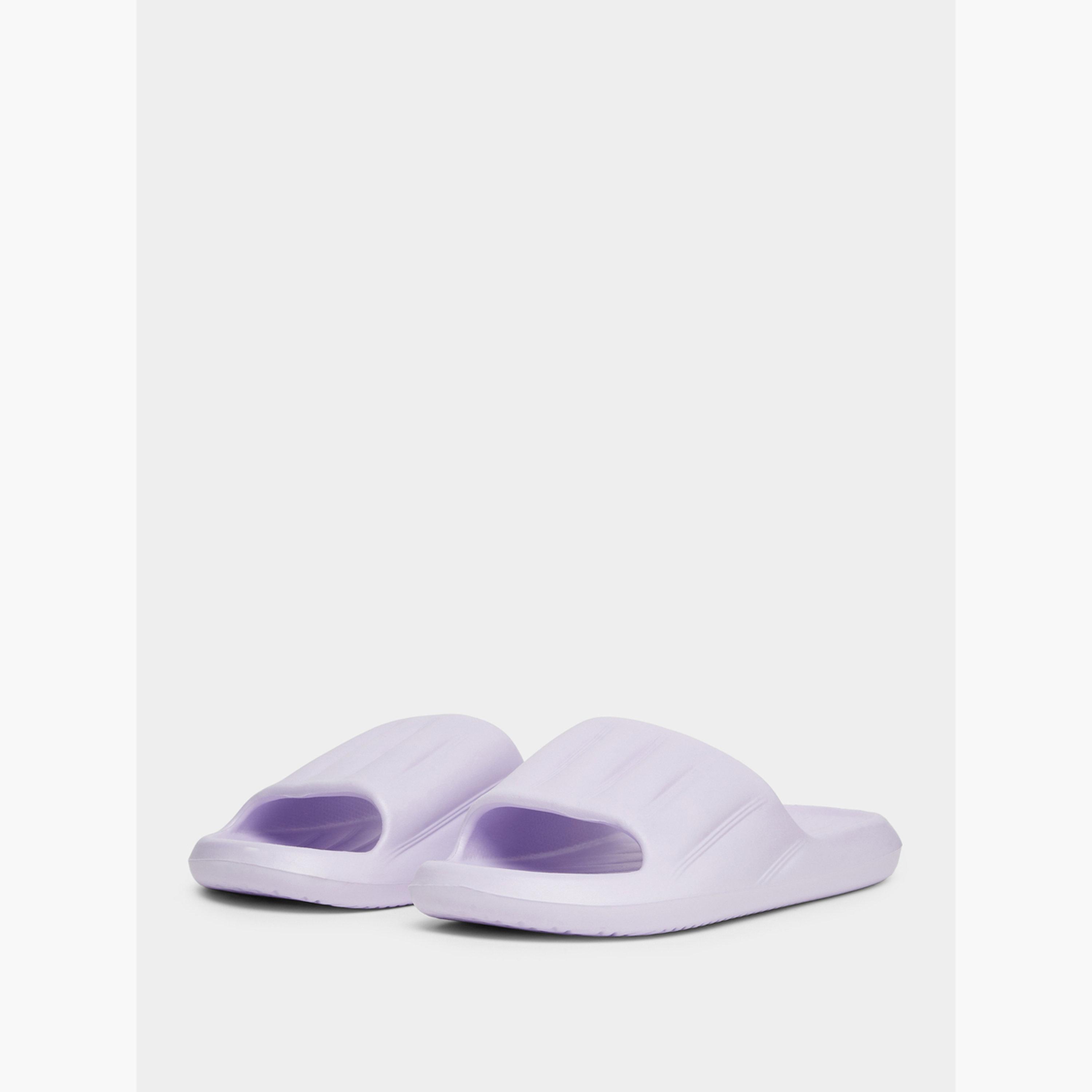 Take Two Solid Cut Out Anti-Slip Bathroom Slippers-women-shoes-flipflopsandslides-image-1