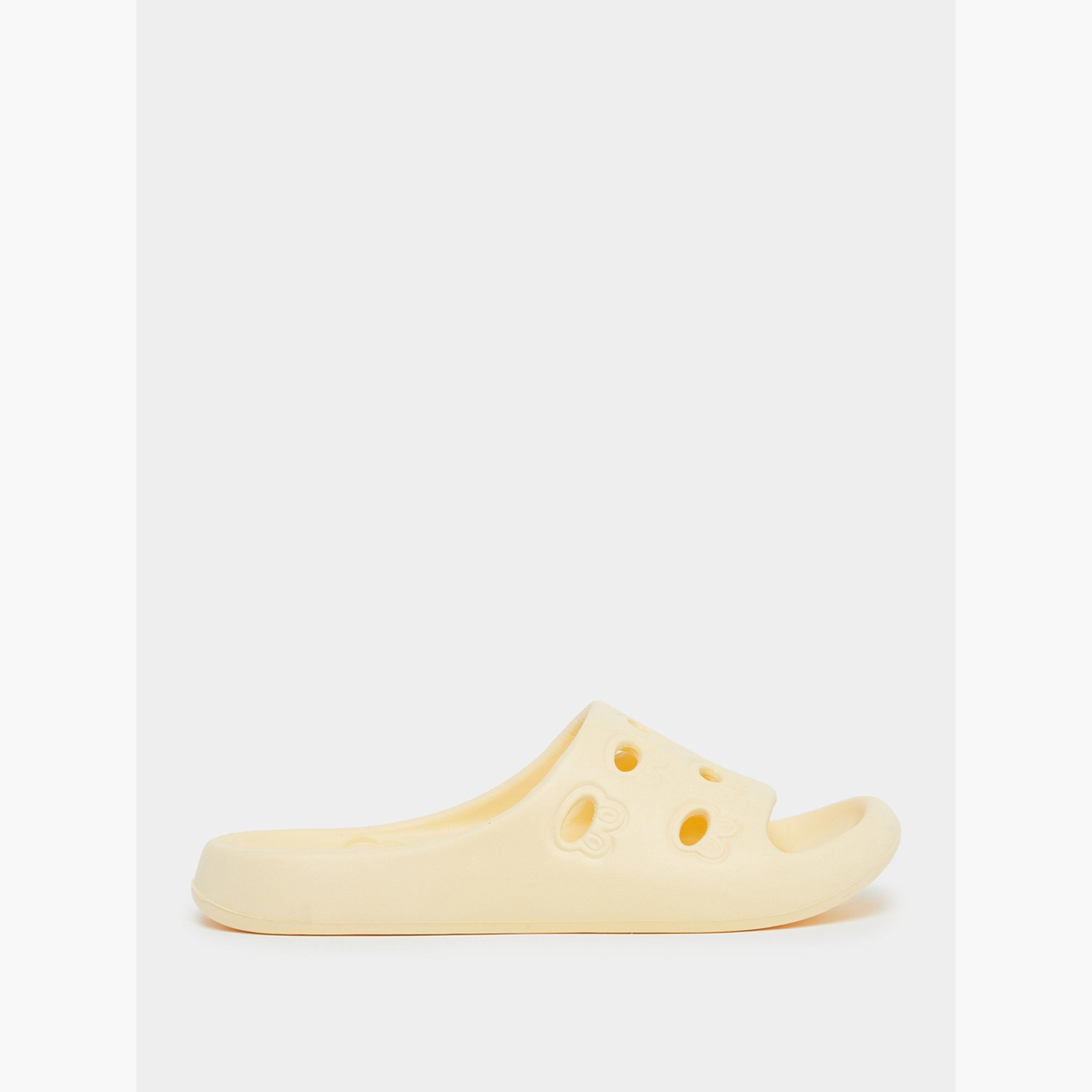 Take Two Solid Cut Out Anti-Slip Bathroom Slippers-women-shoes-flipflopsandslides-image-2