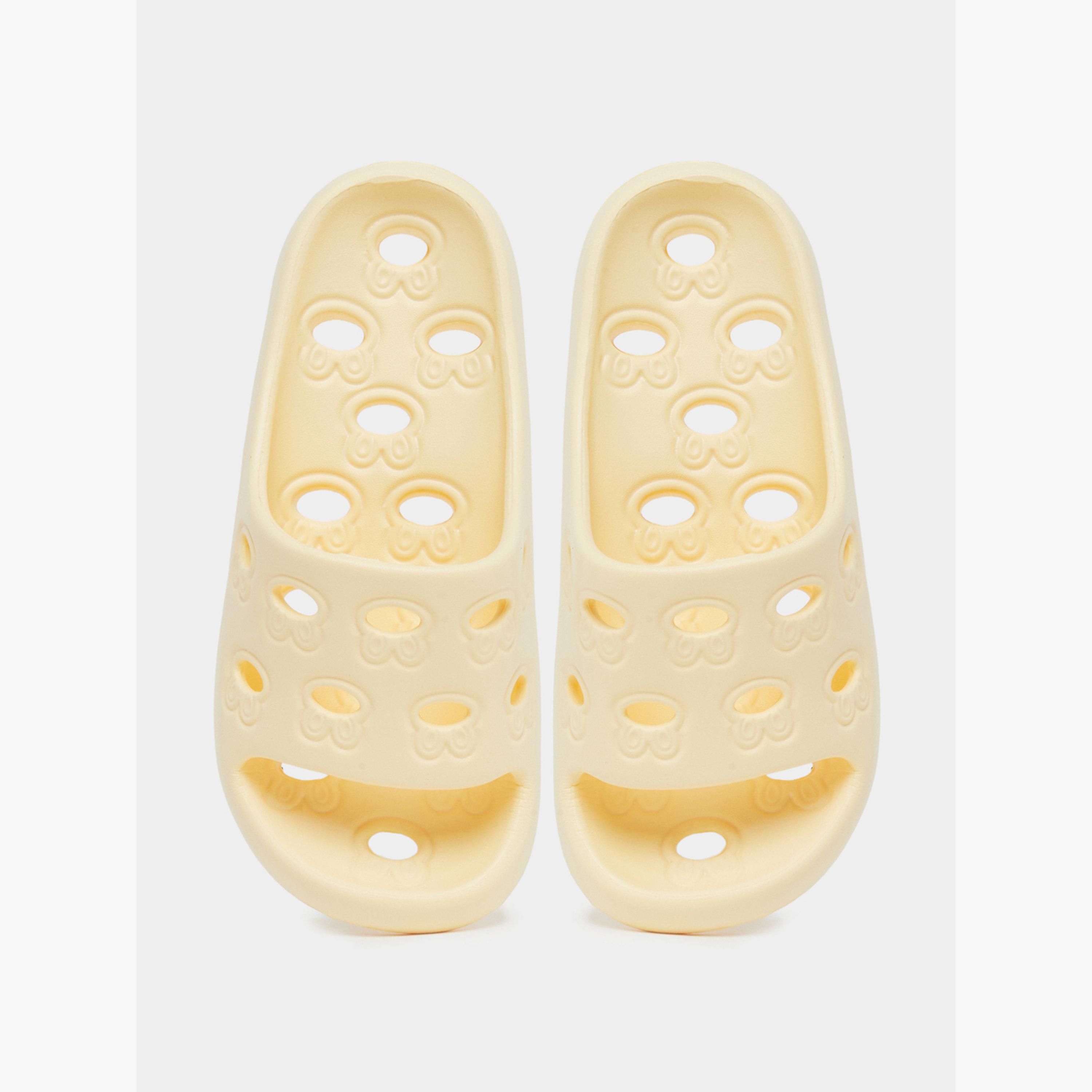 Take Two Solid Cut Out Anti-Slip Bathroom Slippers-women-shoes-flipflopsandslides-image-5