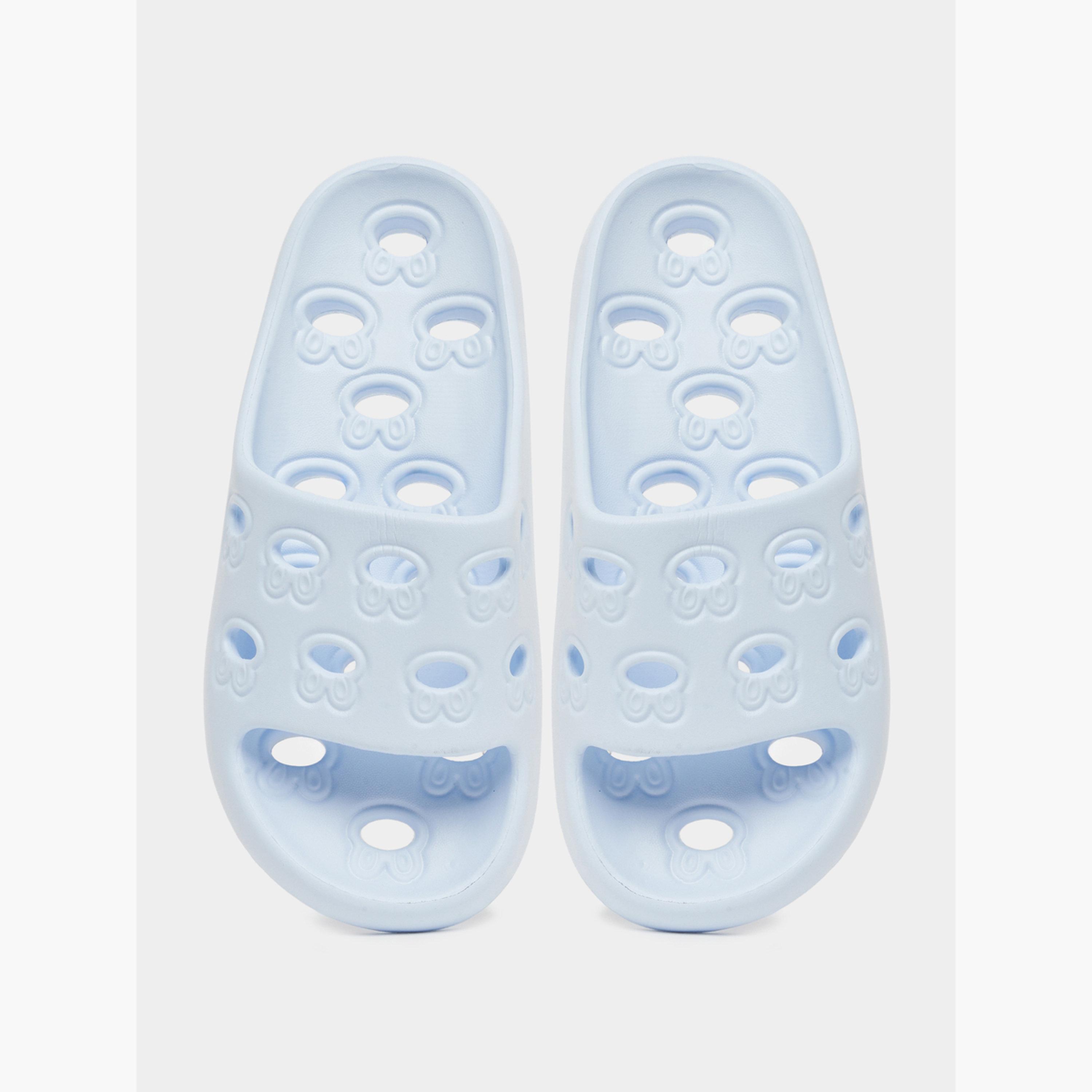 Take Two Solid Cut Out Anti-Slip Bathroom Slippers-women-shoes-flipflopsandslides-image-5