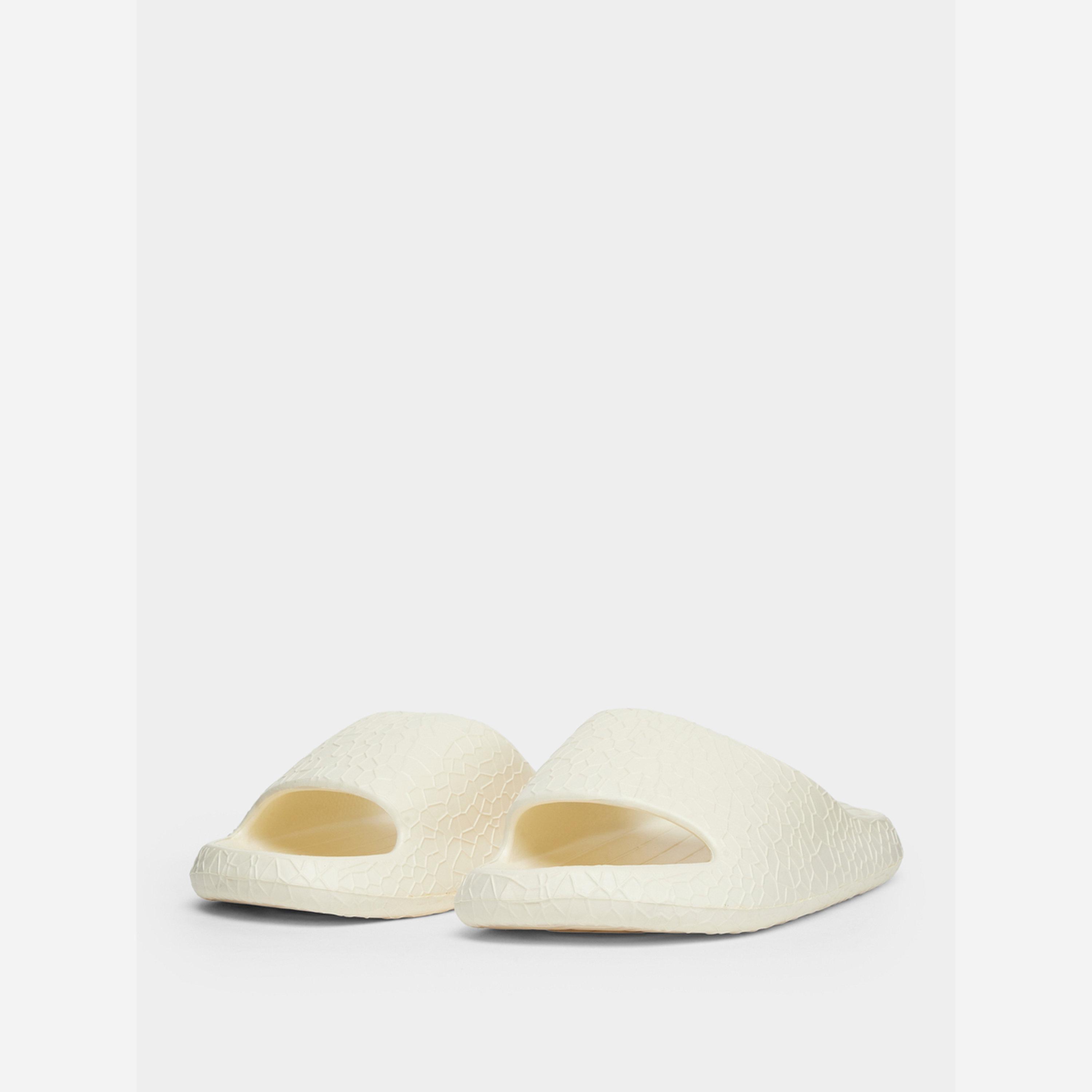 Take Two Solid Texture Anti-Slip Bathroom Slippers-women-shoes-flipflopsandslides-image-1