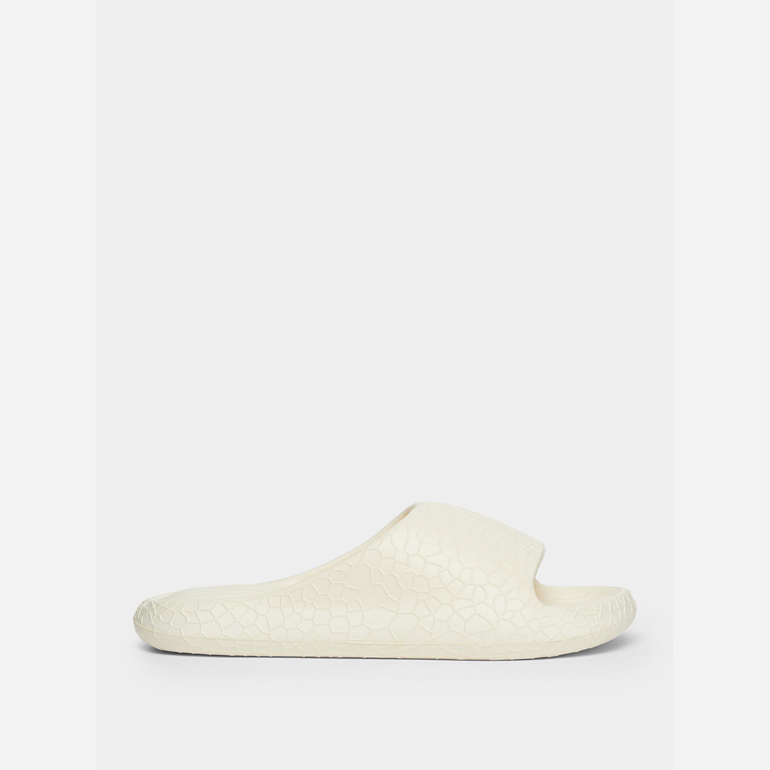 Take Two Solid Texture Anti-Slip Bathroom Slippers-women-shoes-flipflopsandslides-image-2