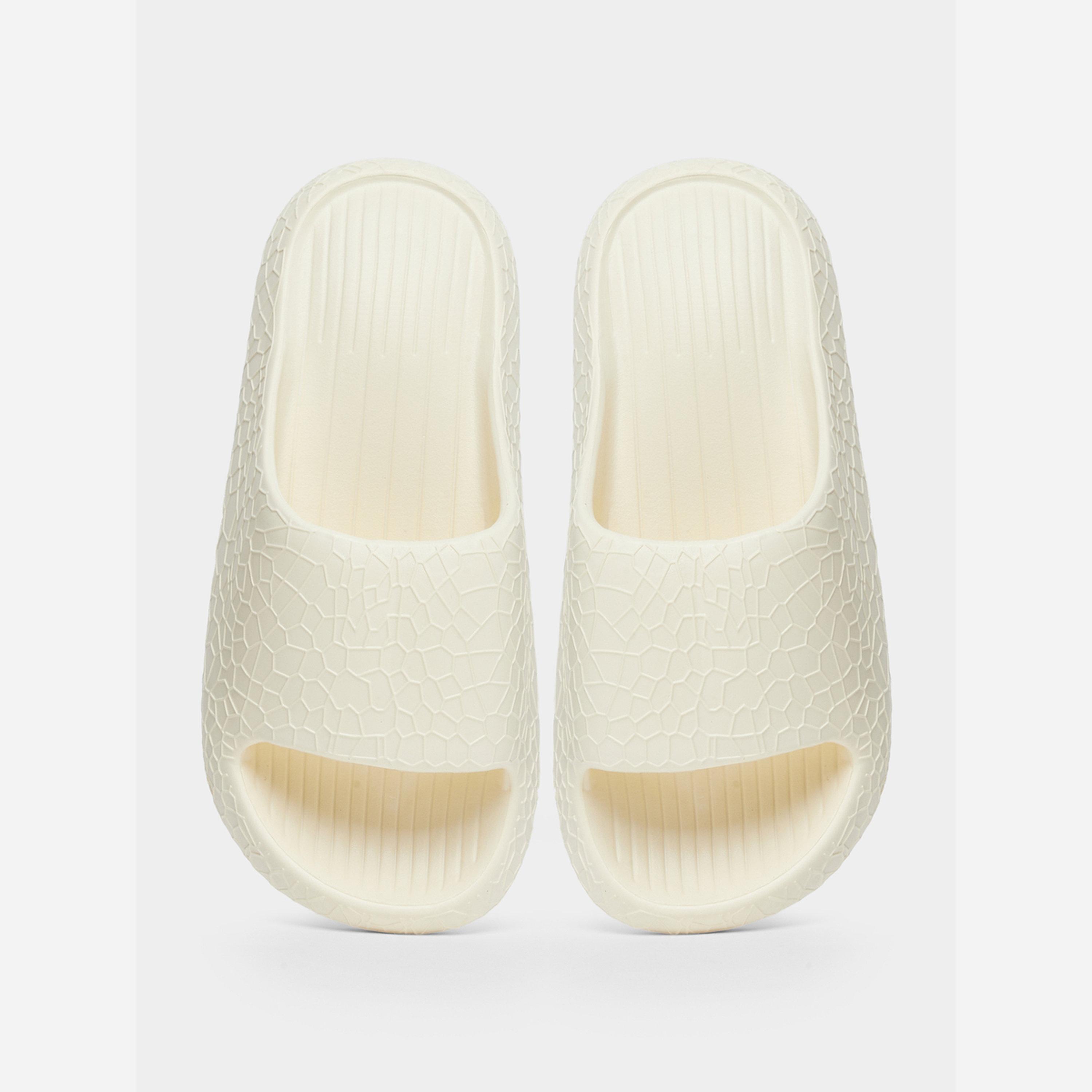 Take Two Solid Texture Anti-Slip Bathroom Slippers-women-shoes-flipflopsandslides-image-3
