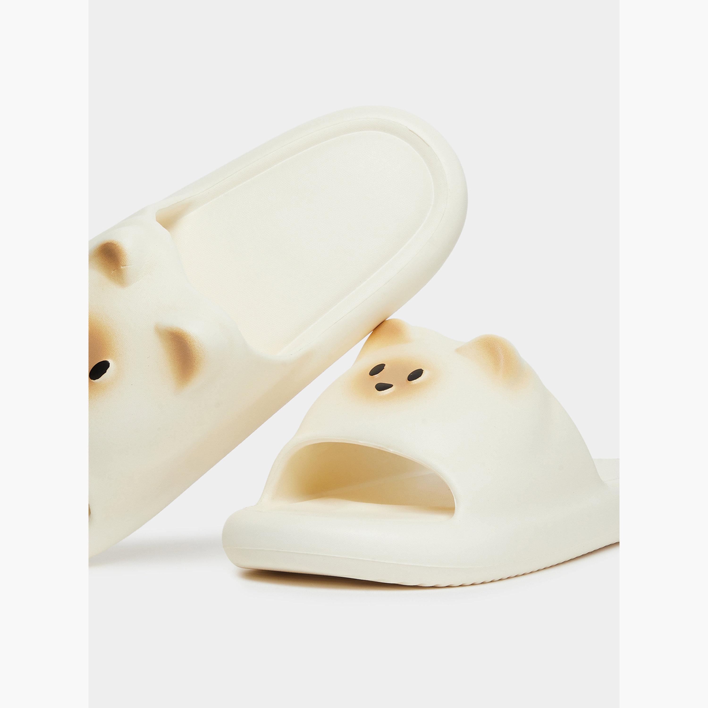 Take Two Solid Kitty Anti-Slip Bathroom Slippers-women-shoes-flipflopsandslides-image-3